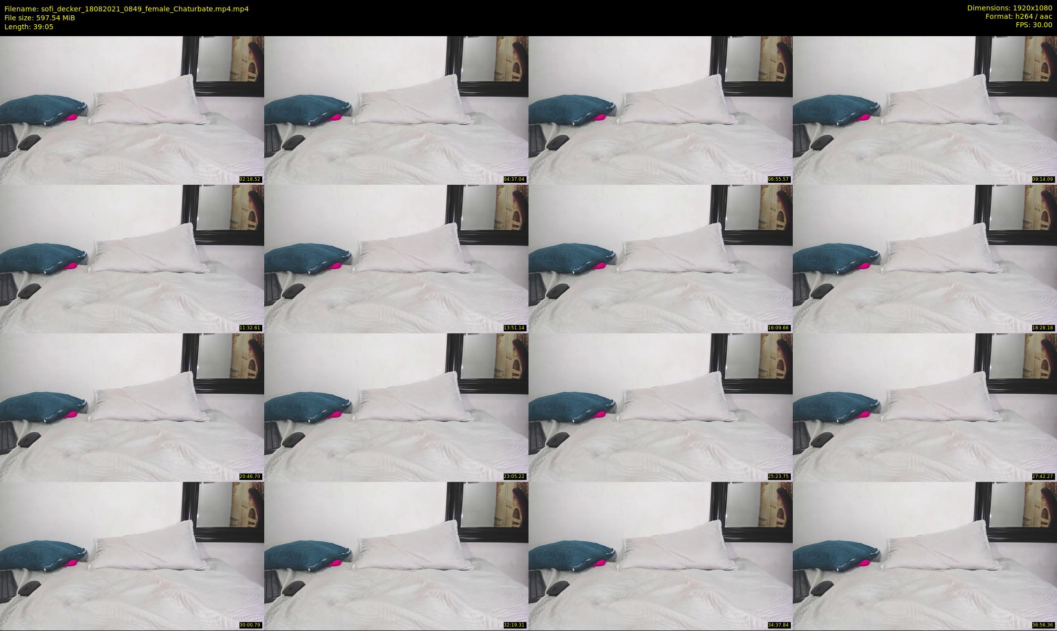 sofi_decker — 40 minute Chaturbate female cam show recording, 1080p, Aug 18, 2021