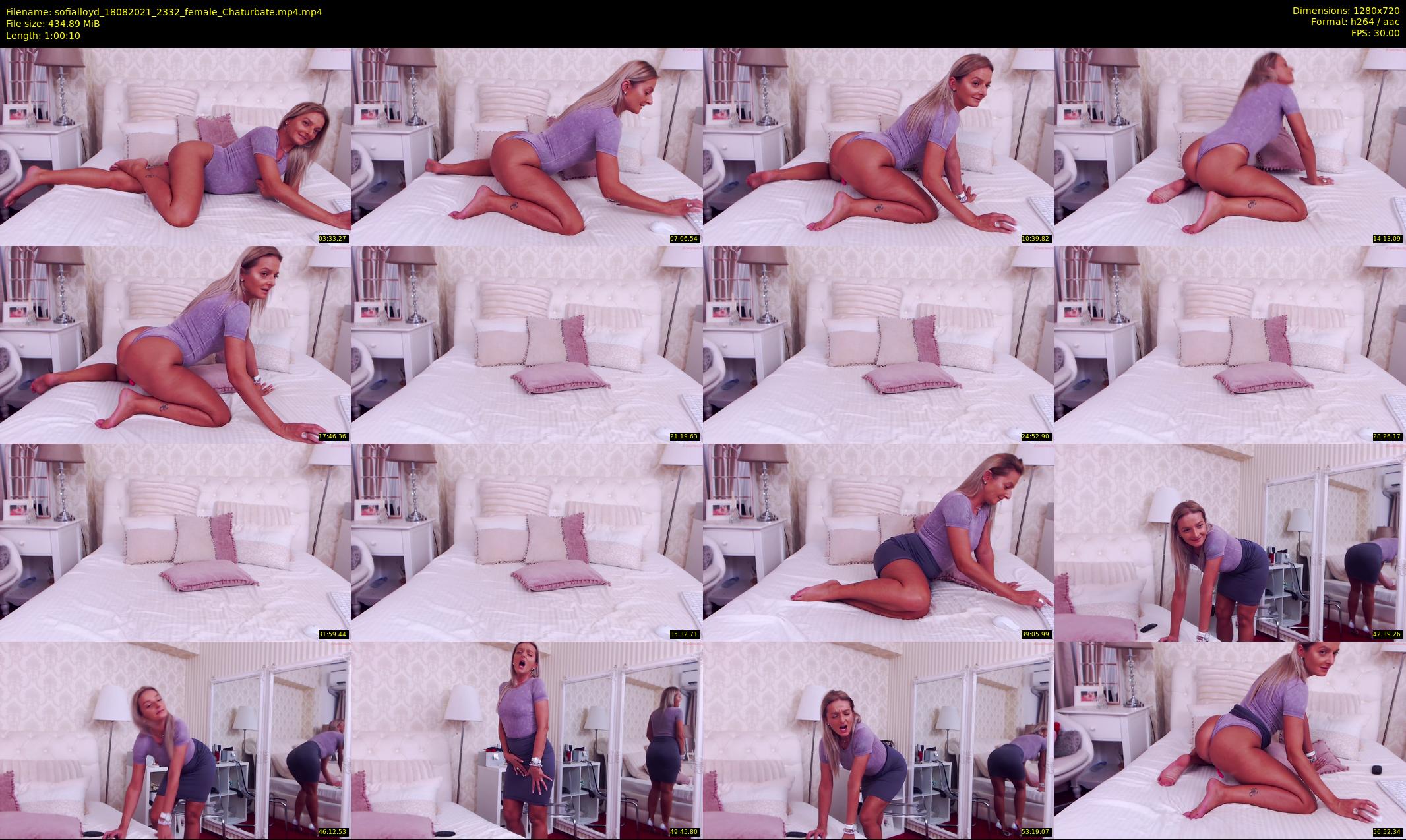 sofialloyd — 61 minute Chaturbate female cam show recording, 720p, Aug 18, 2021