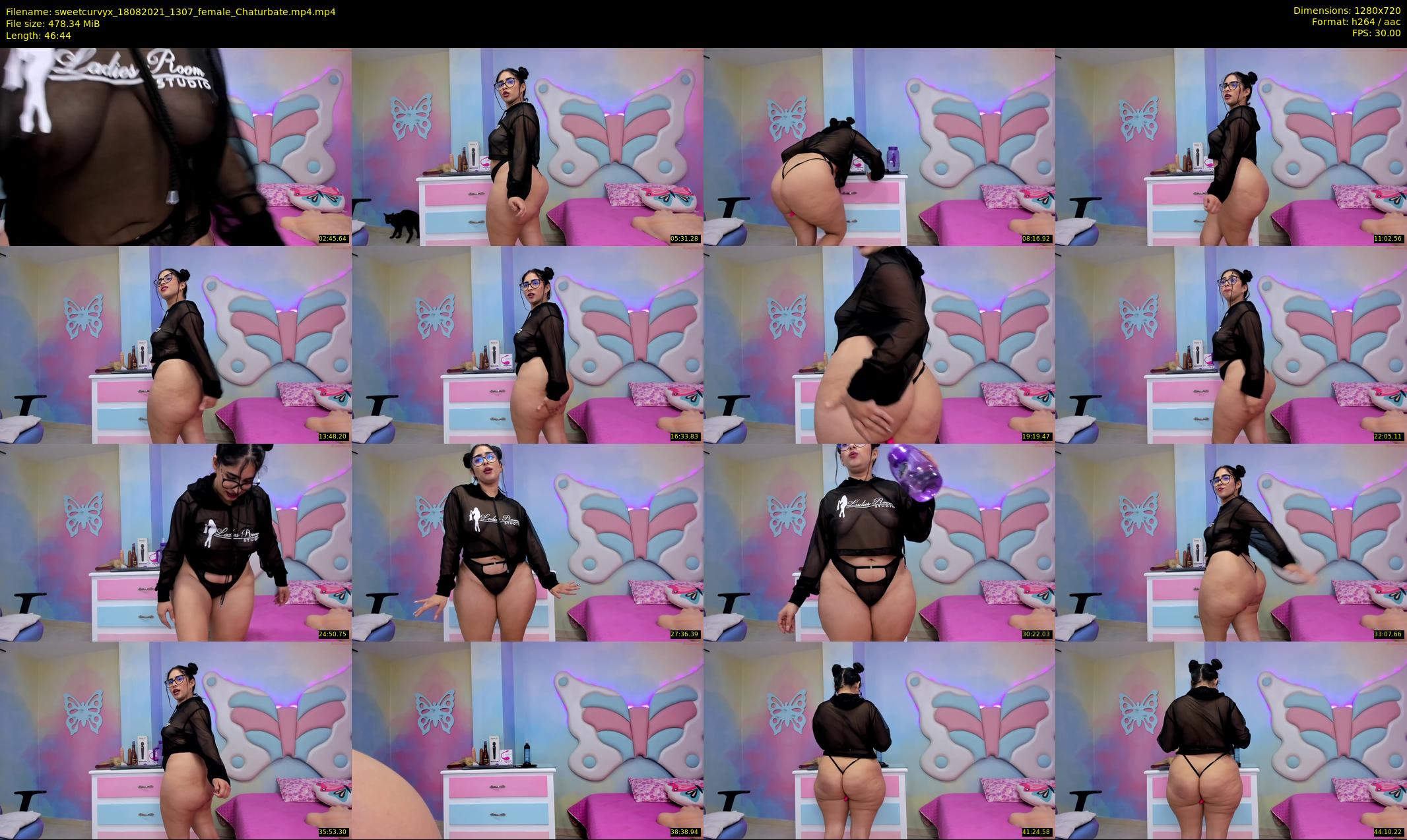 sweetcurvyx — 47 minute Chaturbate couple cam show recording, 720p, Aug 18, 2021