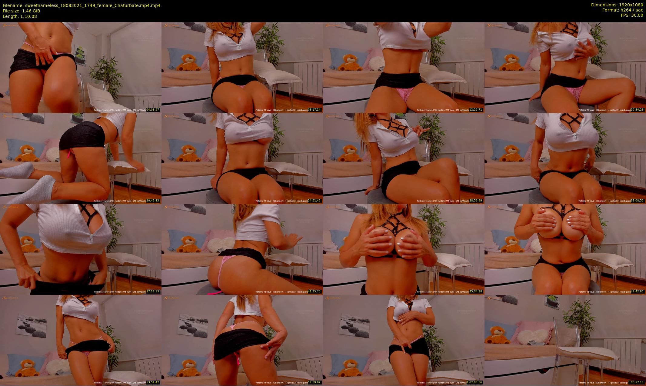 sweetnameless — 71 minute Chaturbate couple cam show recording, 1080p, Aug 18, 2021