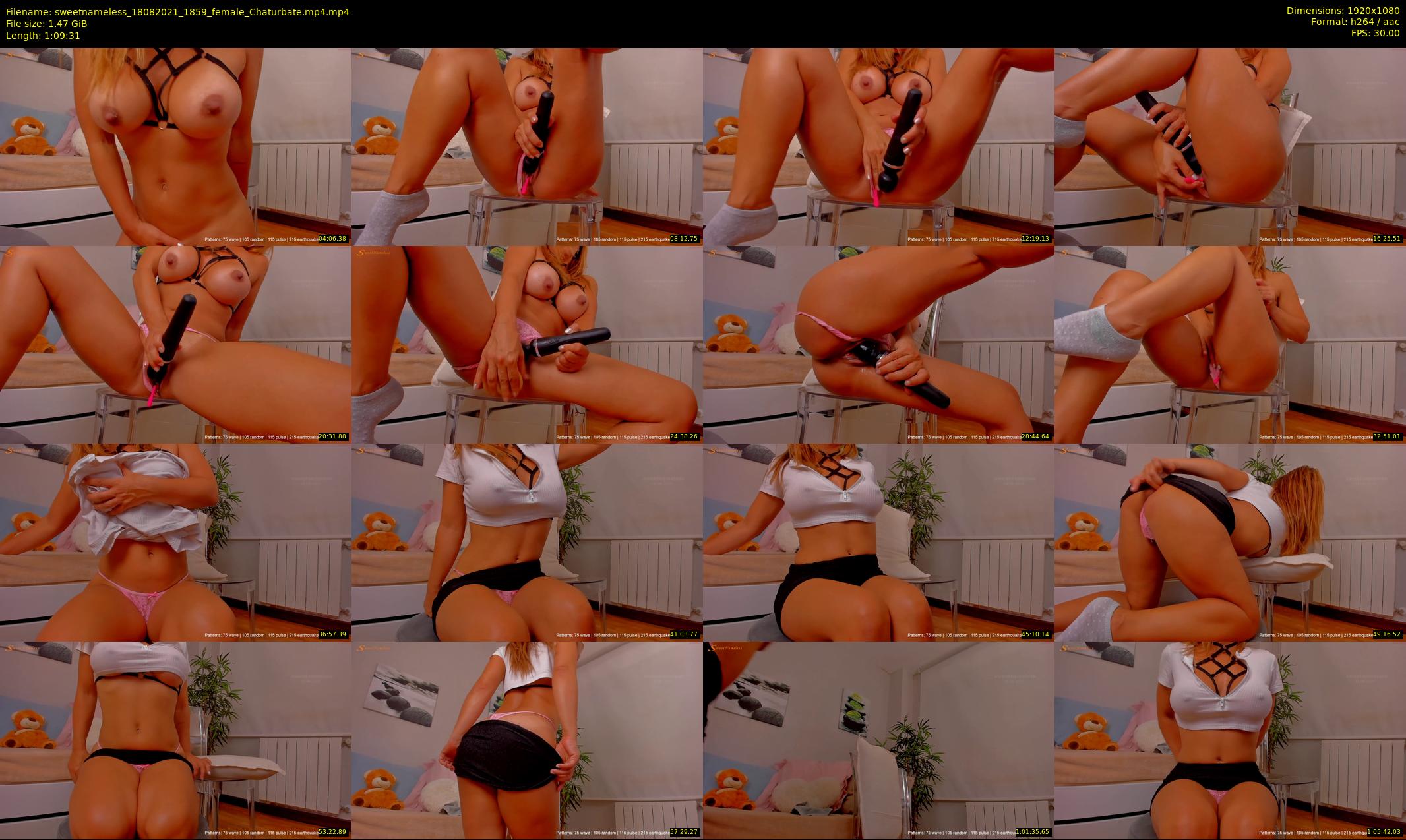 sweetnameless — 70 minute Chaturbate couple cam show recording, 1080p, Aug 18, 2021