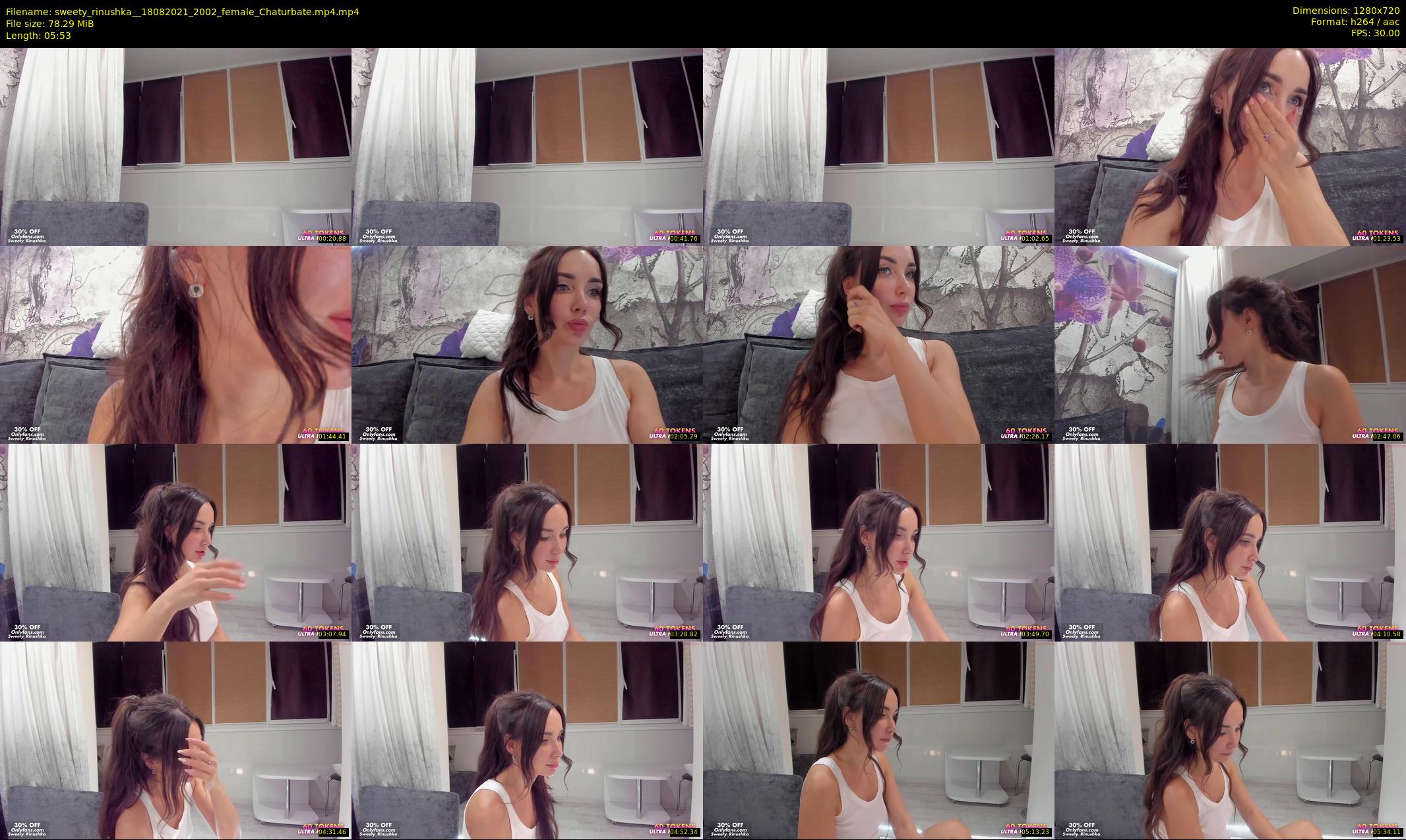 sweety_rinushka_ — 6 minute Chaturbate female cam show recording, 720p, Aug 18, 2021