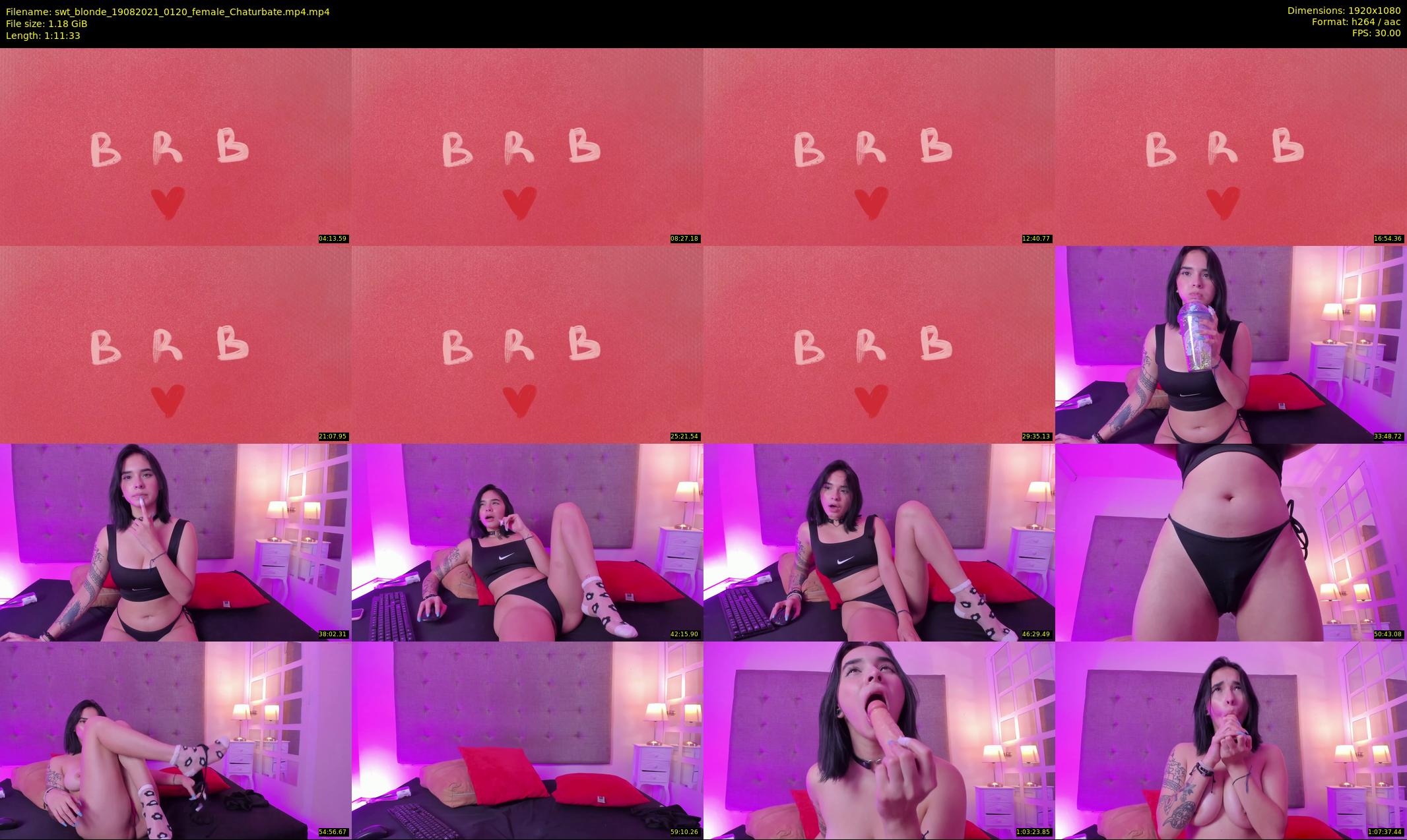 swt_blonde — 72 minute Chaturbate female cam show recording, 1080p, Aug 19, 2021