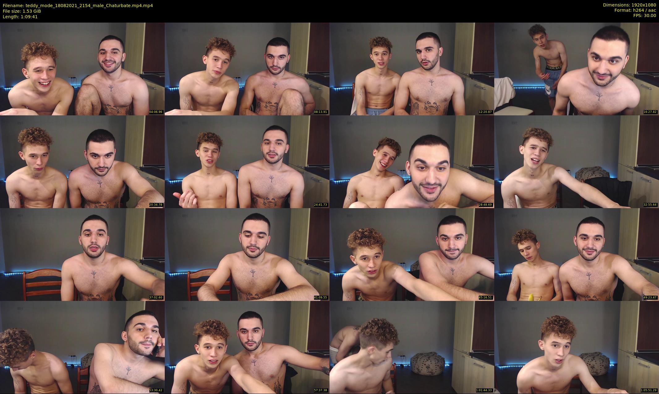 teddy_mode — 70 minute Chaturbate couple cam show recording, 1080p, Aug 18, 2021