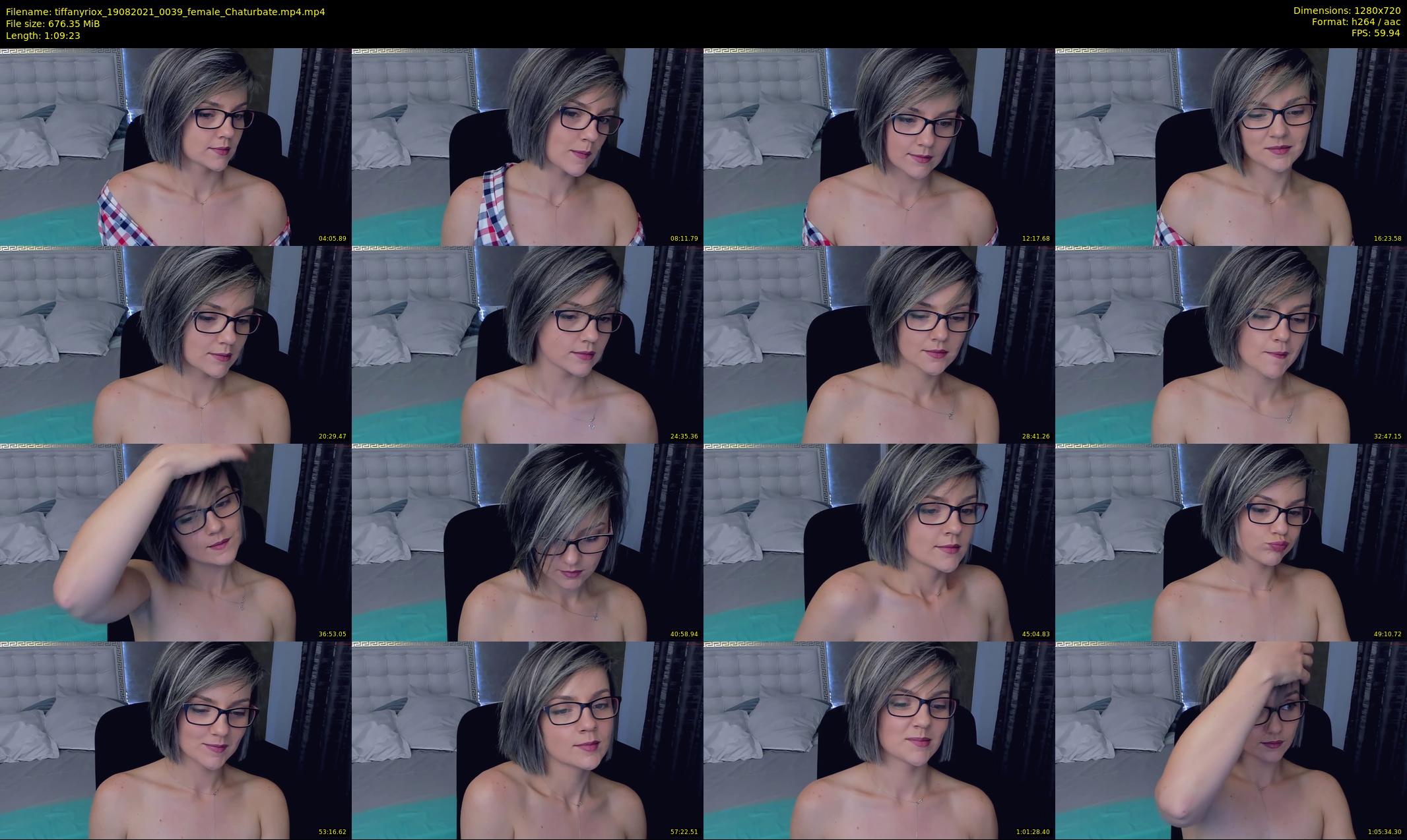 tiffanyriox — 70 minute Chaturbate female cam show recording, 720p, Aug 19, 2021