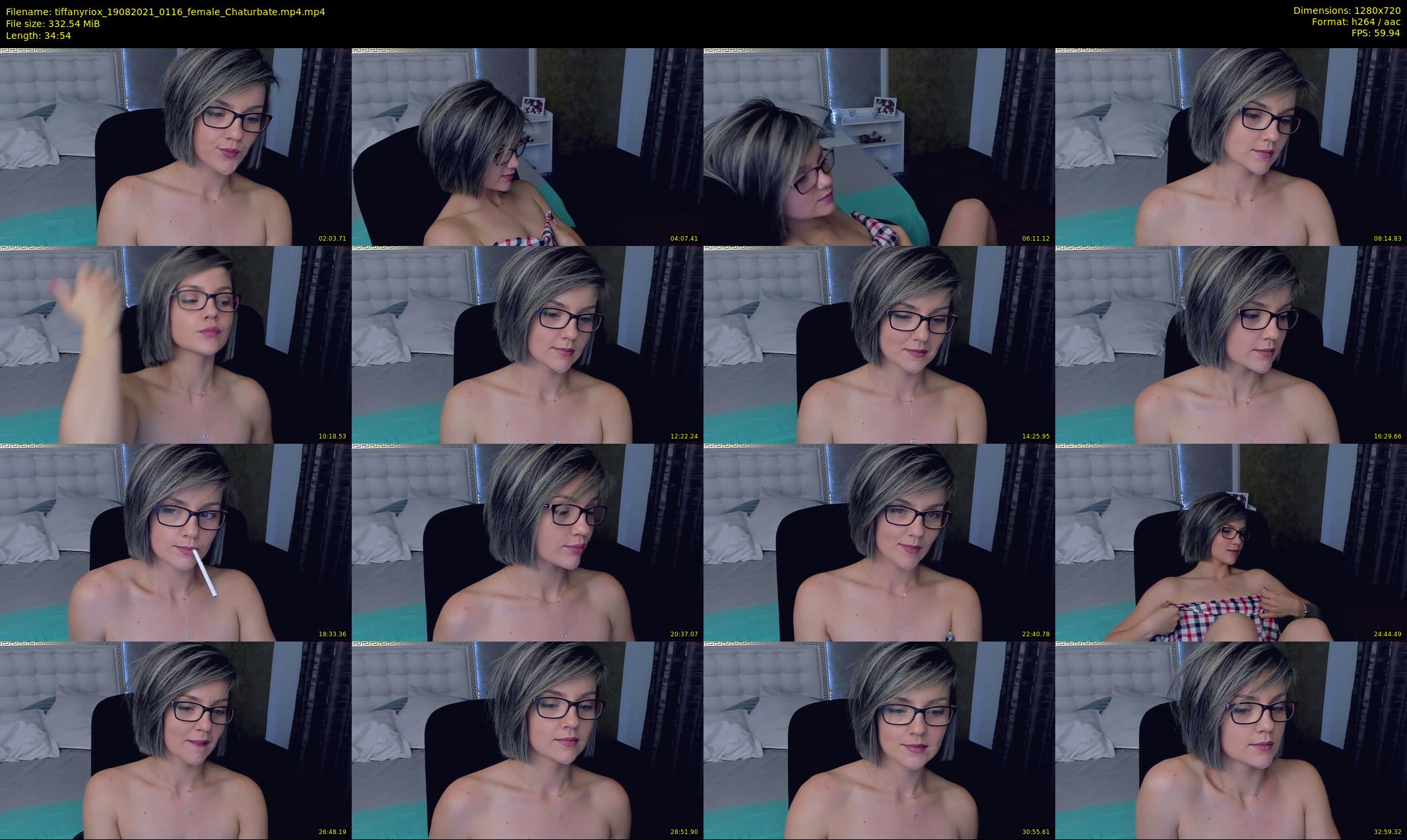 tiffanyriox — 35 minute Chaturbate female cam show recording, 720p, Aug 19, 2021