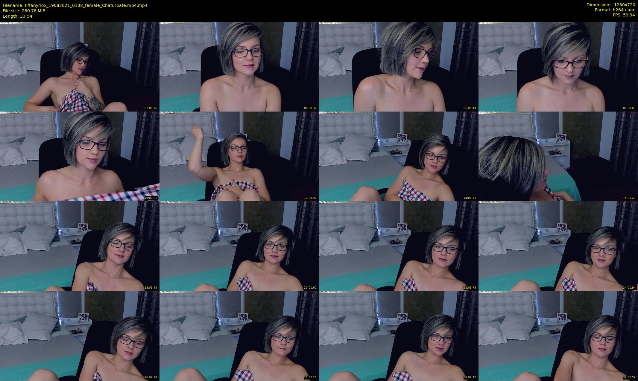 tiffanyriox — 34 minute Chaturbate female cam show recording, 720p, Aug 19, 2021