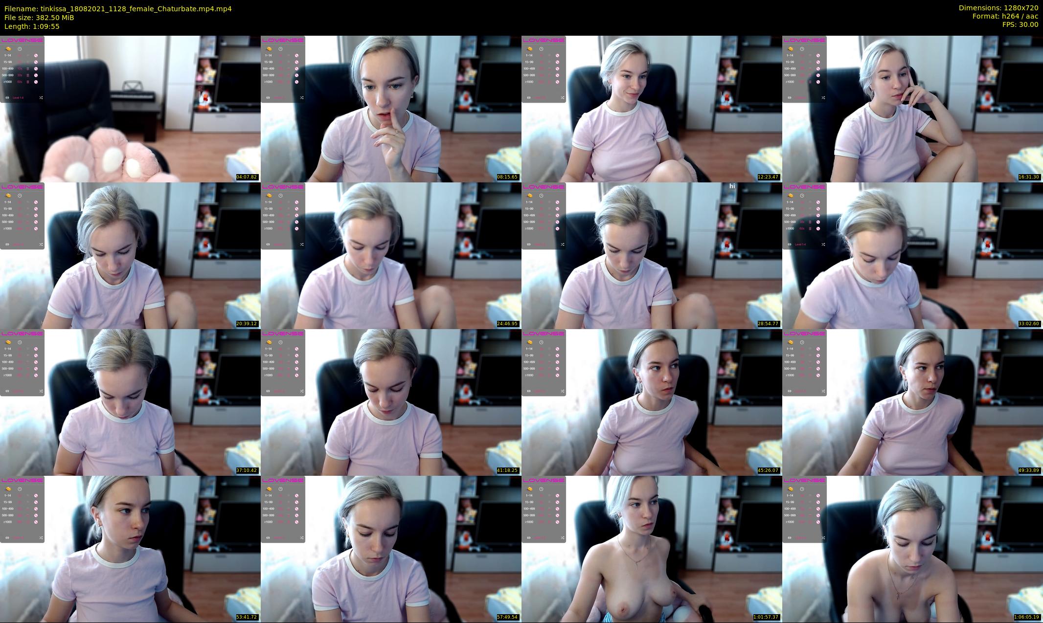 tinkissa — 70 minute Chaturbate couple cam show recording, 720p, Aug 18, 2021