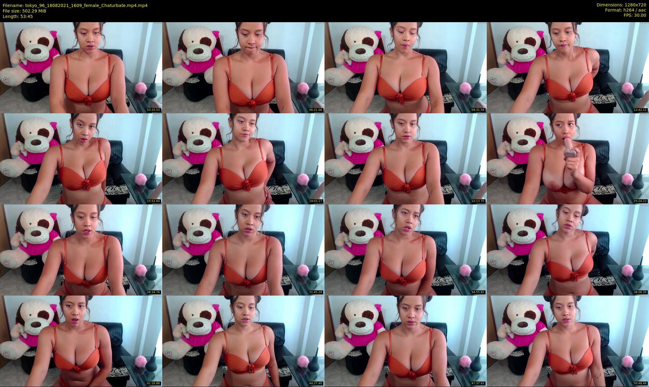 tokyo_96 — 54 minute Chaturbate female cam show recording, 720p, Aug 18, 2021