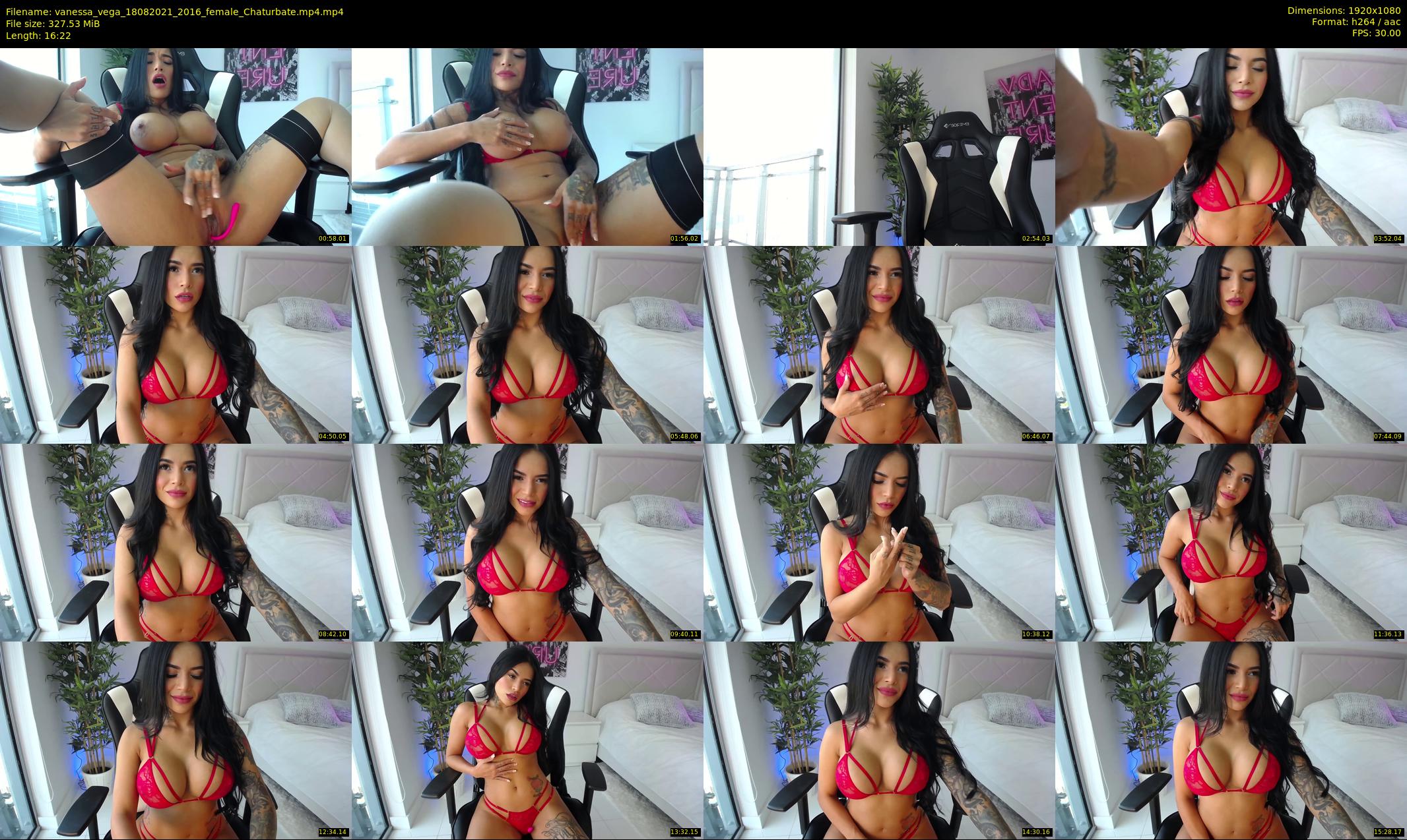 vanessa_vega — 17 minute Chaturbate female cam show recording, 1080p, Aug 18, 2021