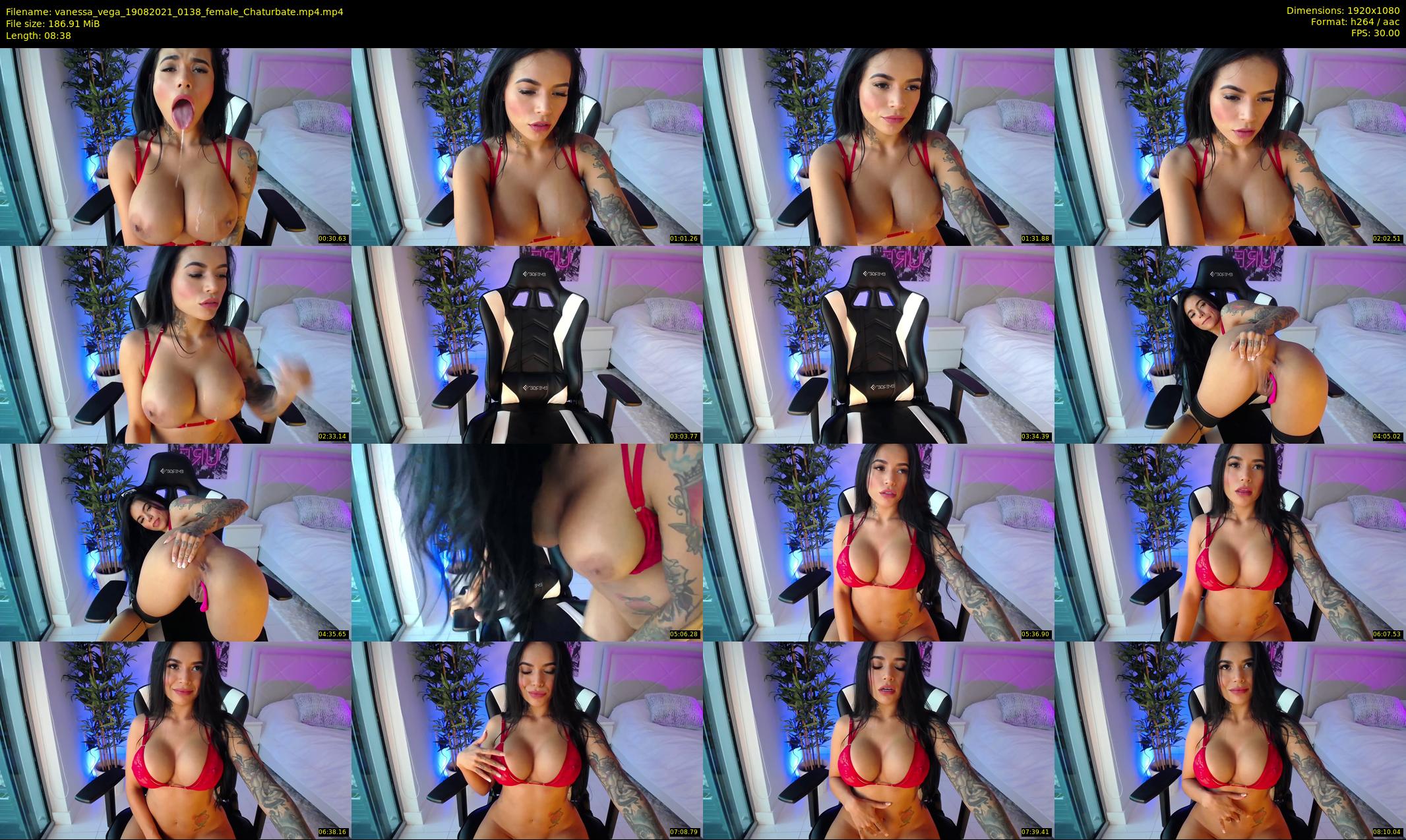 vanessa_vega — 9 minute Chaturbate female cam show recording, 1080p, Aug 19, 2021