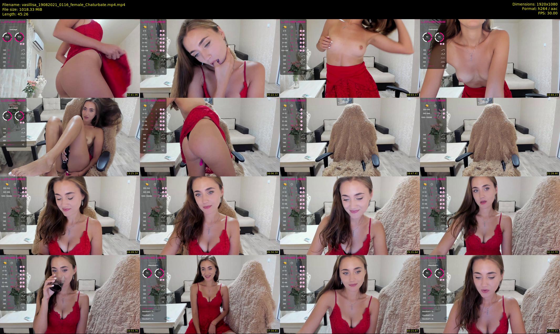 vasillisa — 46 minute Chaturbate female cam show recording, 1080p, Aug 19, 2021