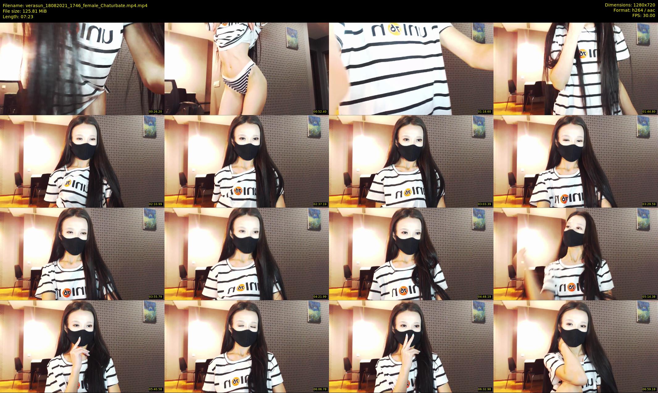 verasun — 8 minute Chaturbate female cam show recording, 720p, Aug 18, 2021