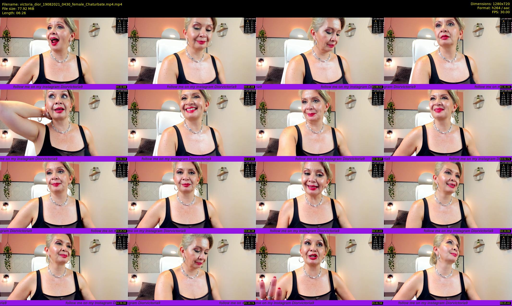 victoria_dior — 7 minute Chaturbate female cam show recording, 720p, Aug 19, 2021