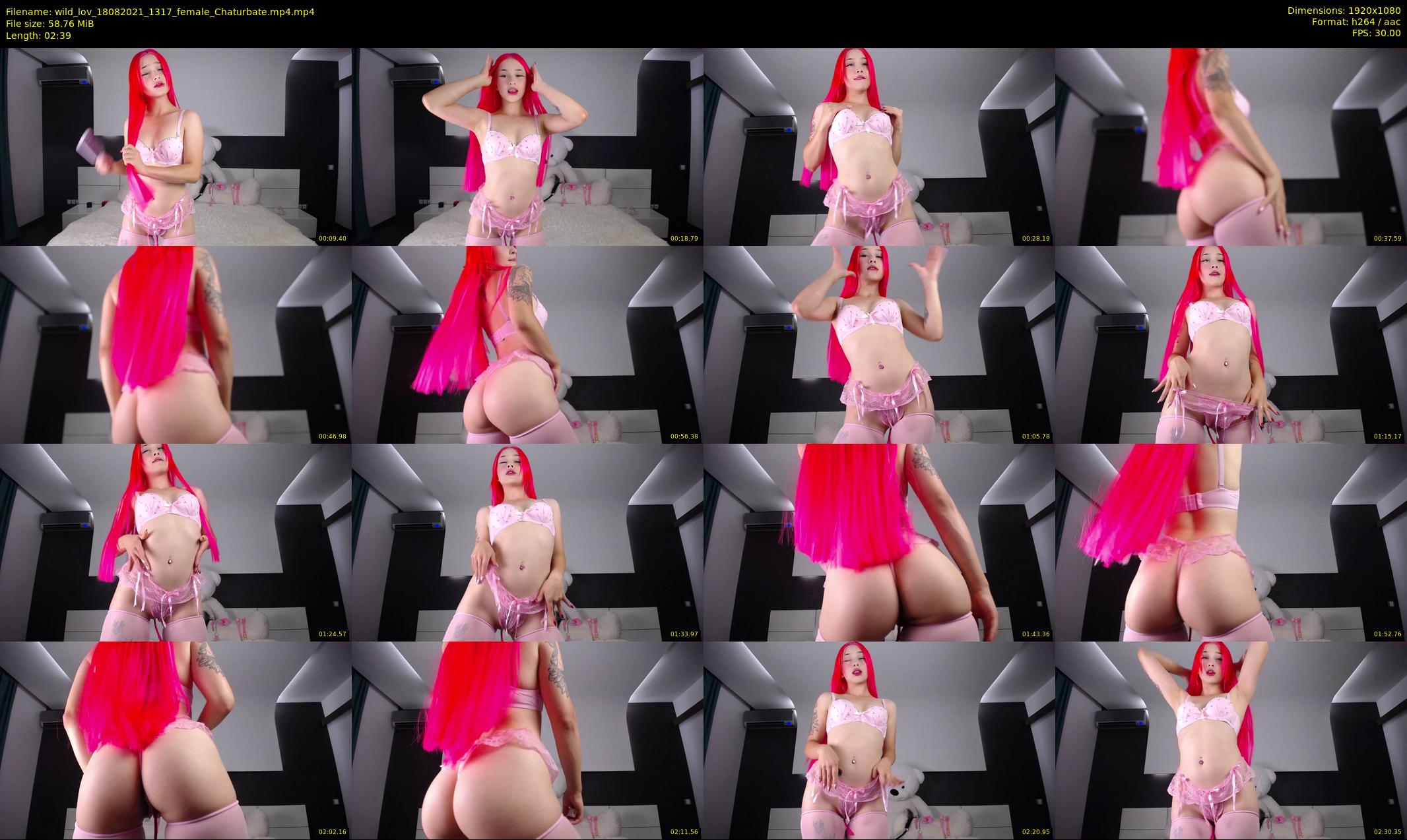 wild_lov — 3 minute Chaturbate female cam show recording, 1080p, Aug 18, 2021