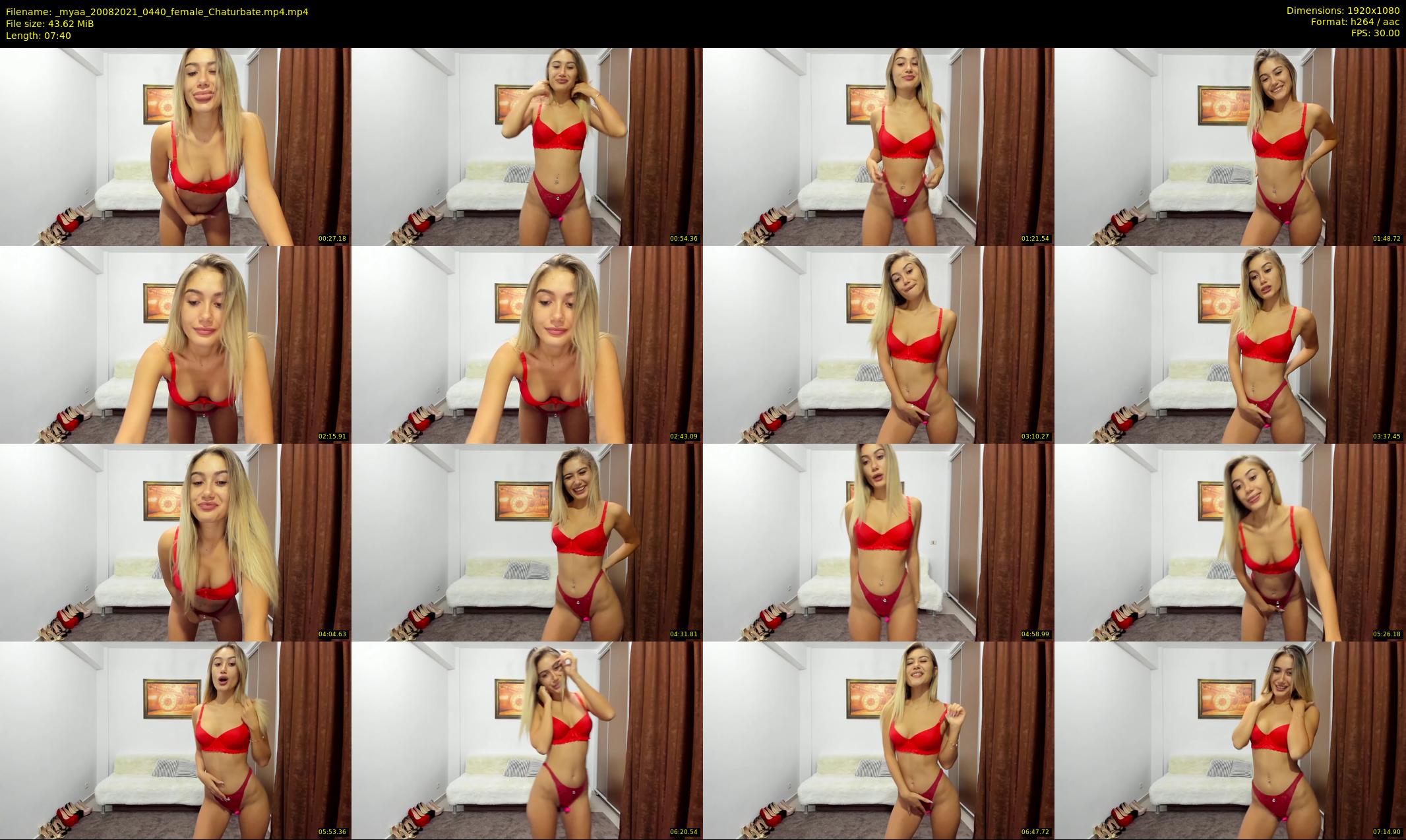 _myaa — 8 minute Chaturbate female cam show recording, 1080p, Aug 20, 2021