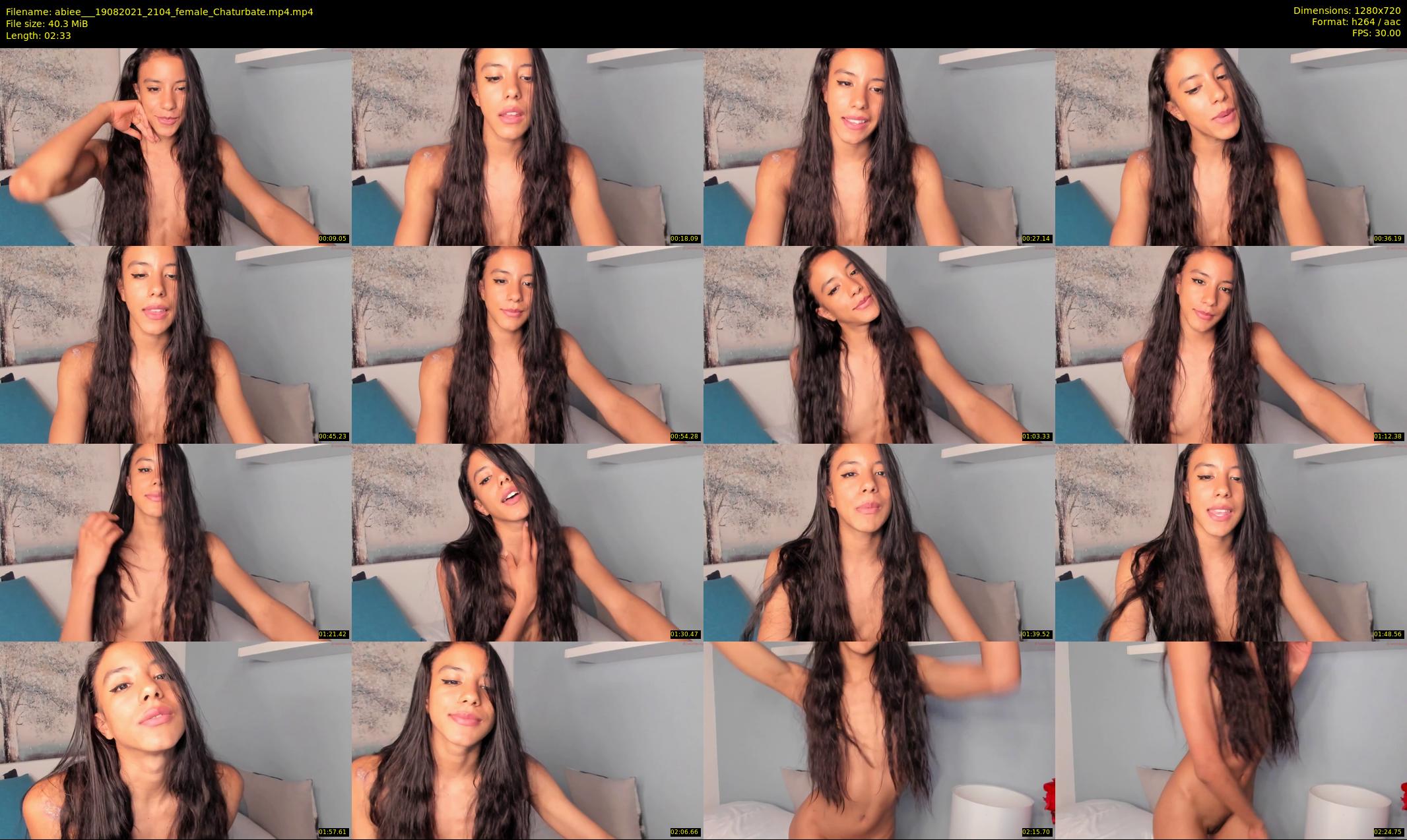 abiee__ — 3 minute Chaturbate female cam show recording, 720p, Aug 19, 2021