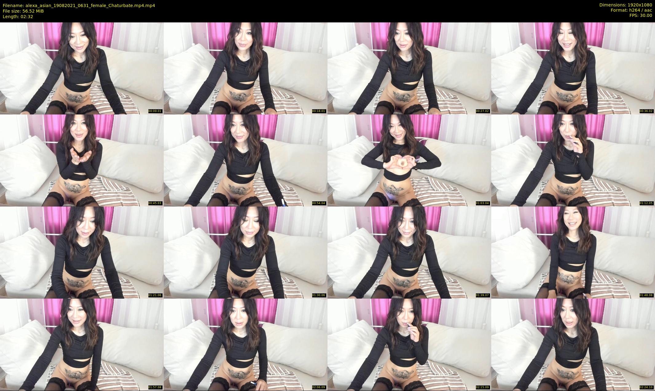 alexa_asian — 3 minute Chaturbate female cam show recording, 1080p, Aug 19, 2021