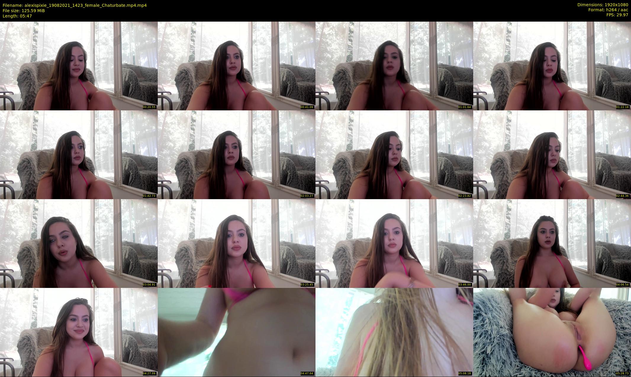 alexispixie — 6 minute Chaturbate female cam show recording, 1080p, Aug 19, 2021
