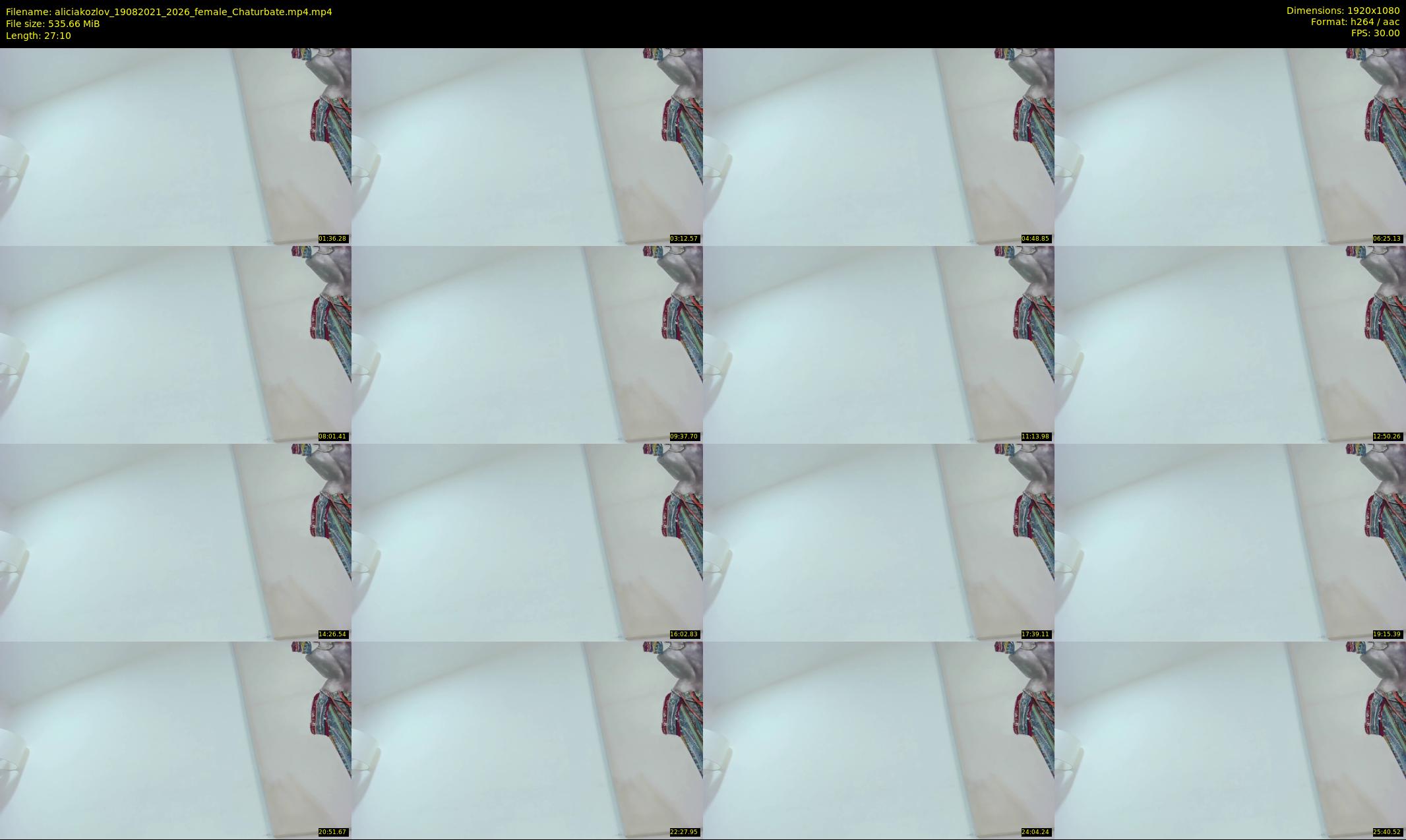 aliciakozlov — 28 minute Chaturbate female cam show recording, 1080p, Aug 19, 2021