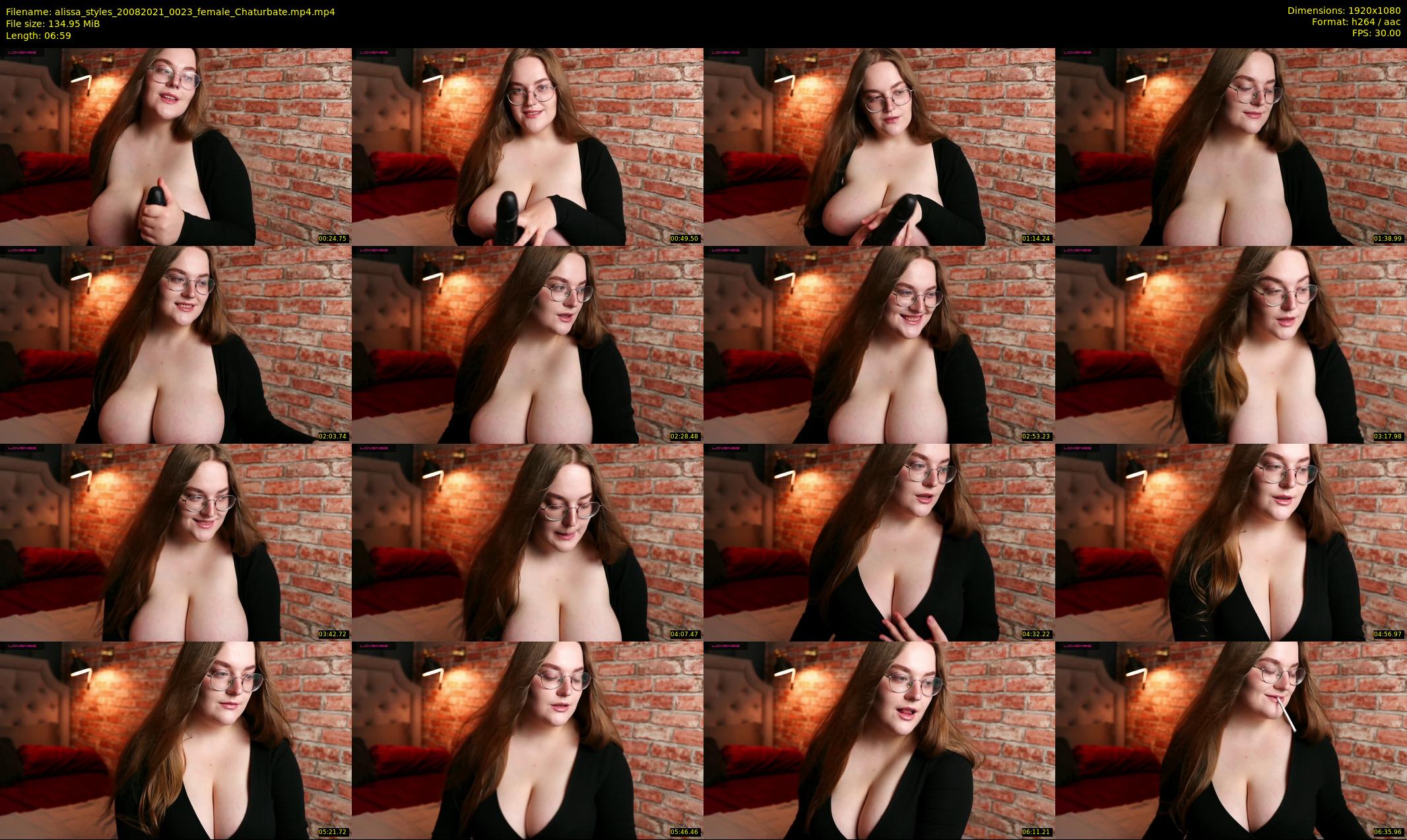 alissa_styles — 7 minute Chaturbate female cam show recording, 1080p, Aug 20, 2021