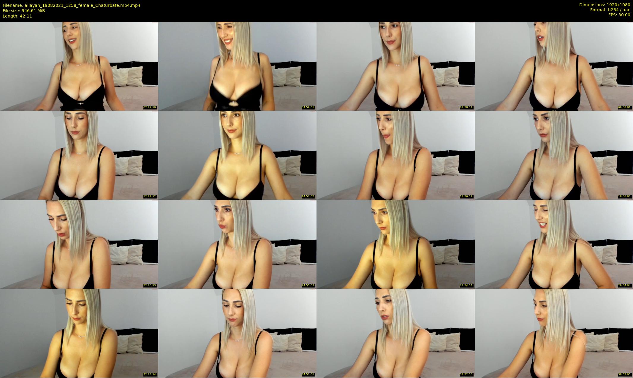allayah — 43 minute Chaturbate female cam show recording, 1080p, Aug 19, 2021