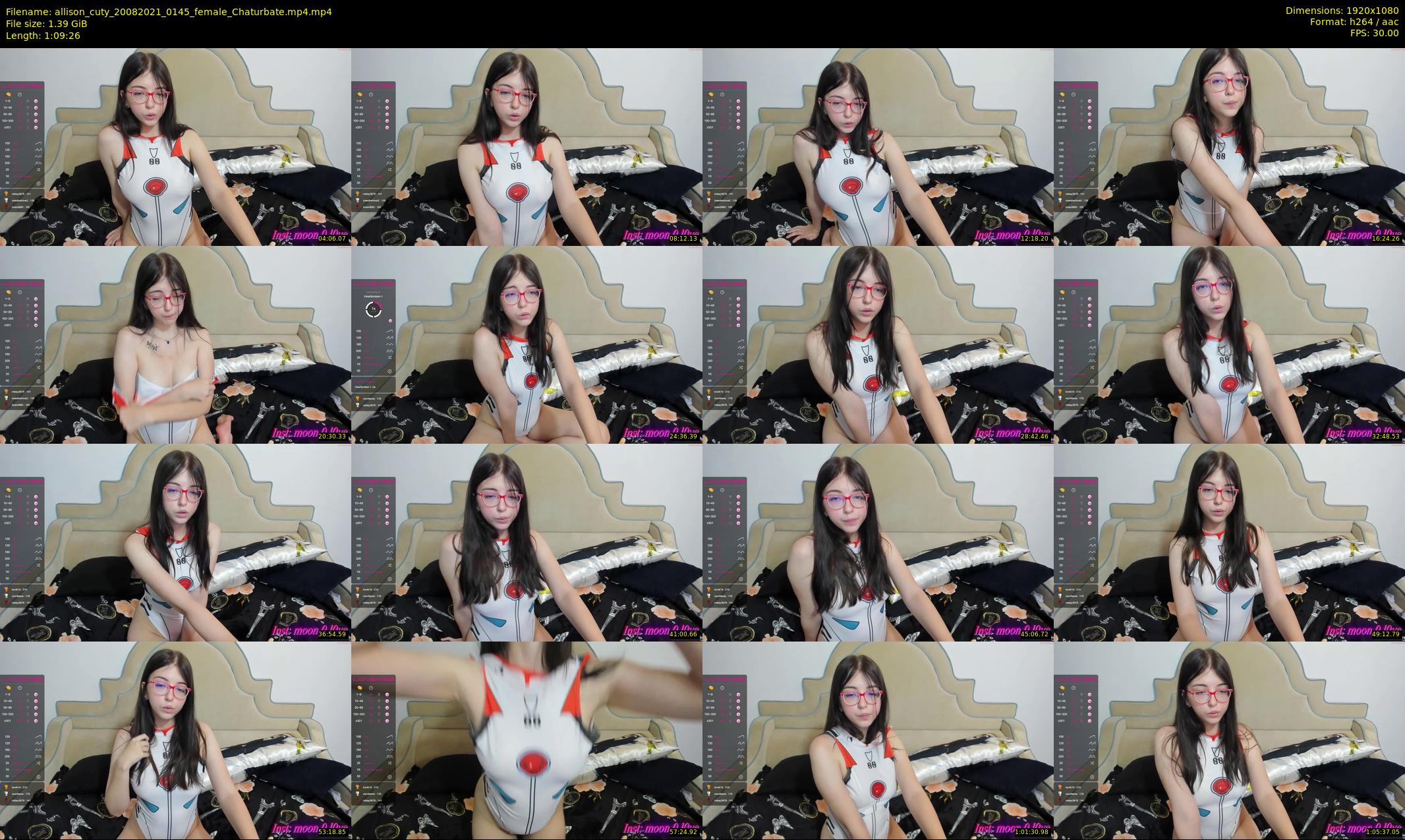 allison_cuty — 70 minute Chaturbate female cam show recording, 1080p, Aug 20, 2021