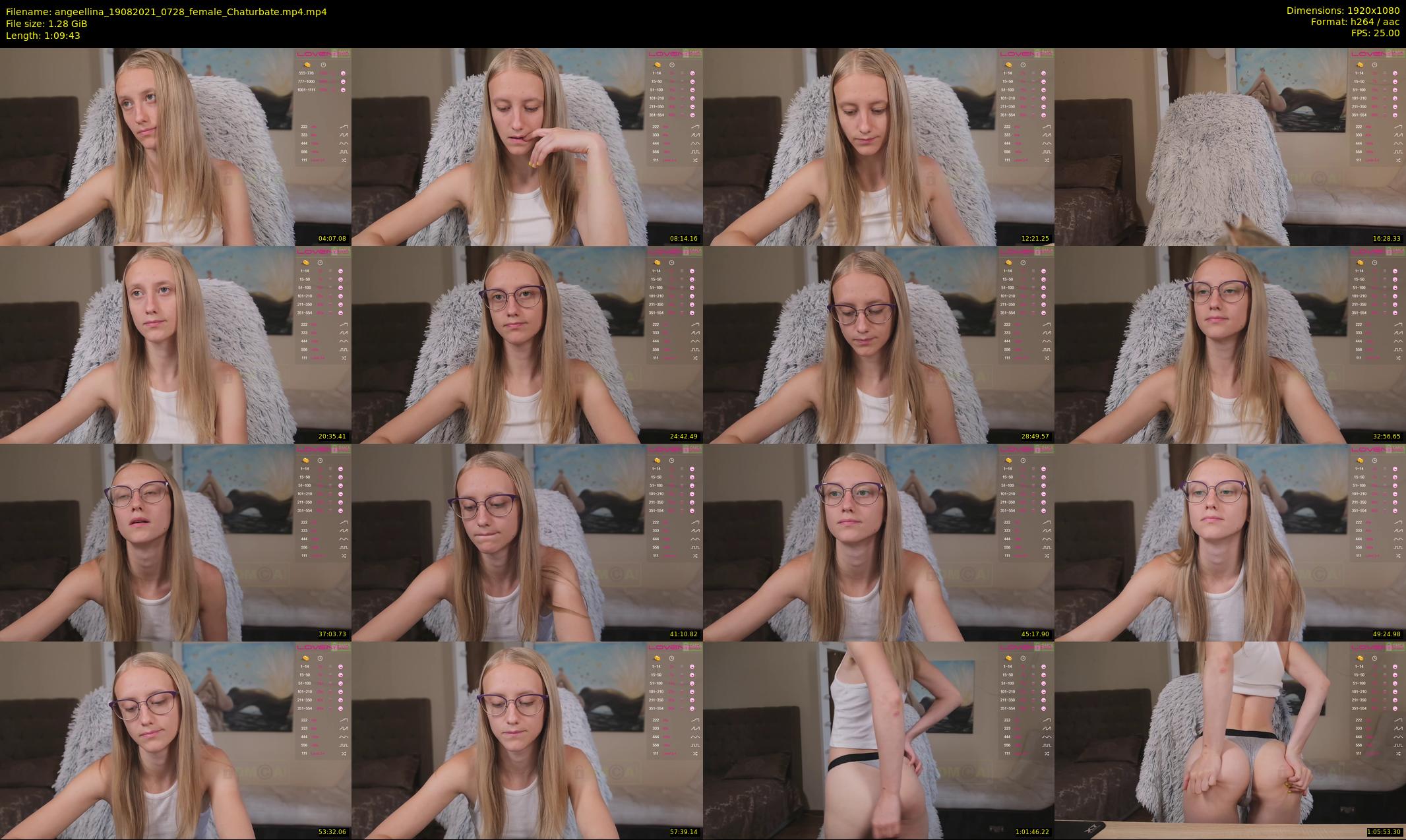 angeellina — 70 minute Chaturbate female cam show recording, 1080p, Aug 19, 2021