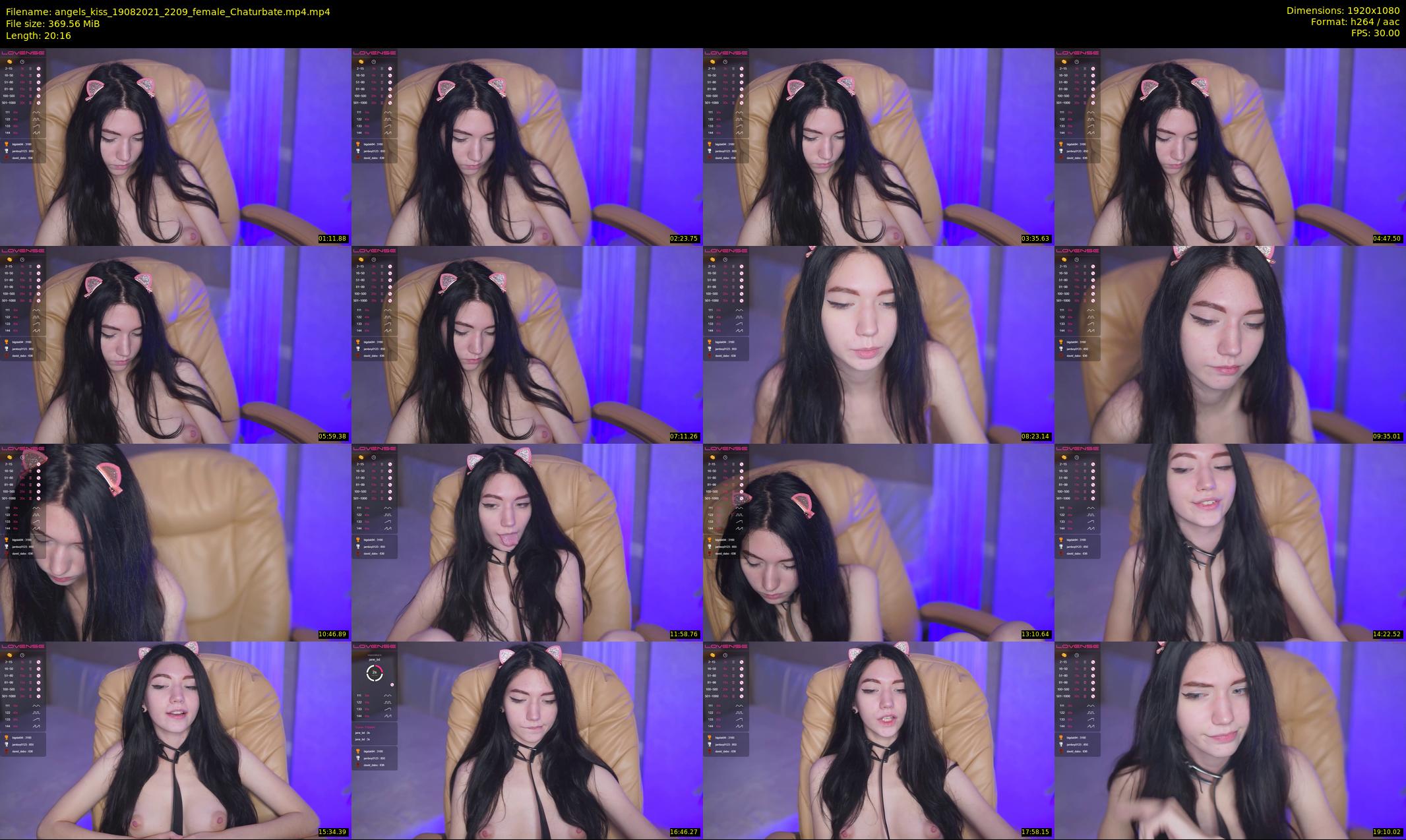 angels_kiss — 21 minute Chaturbate female cam show recording, 1080p, Aug 19, 2021