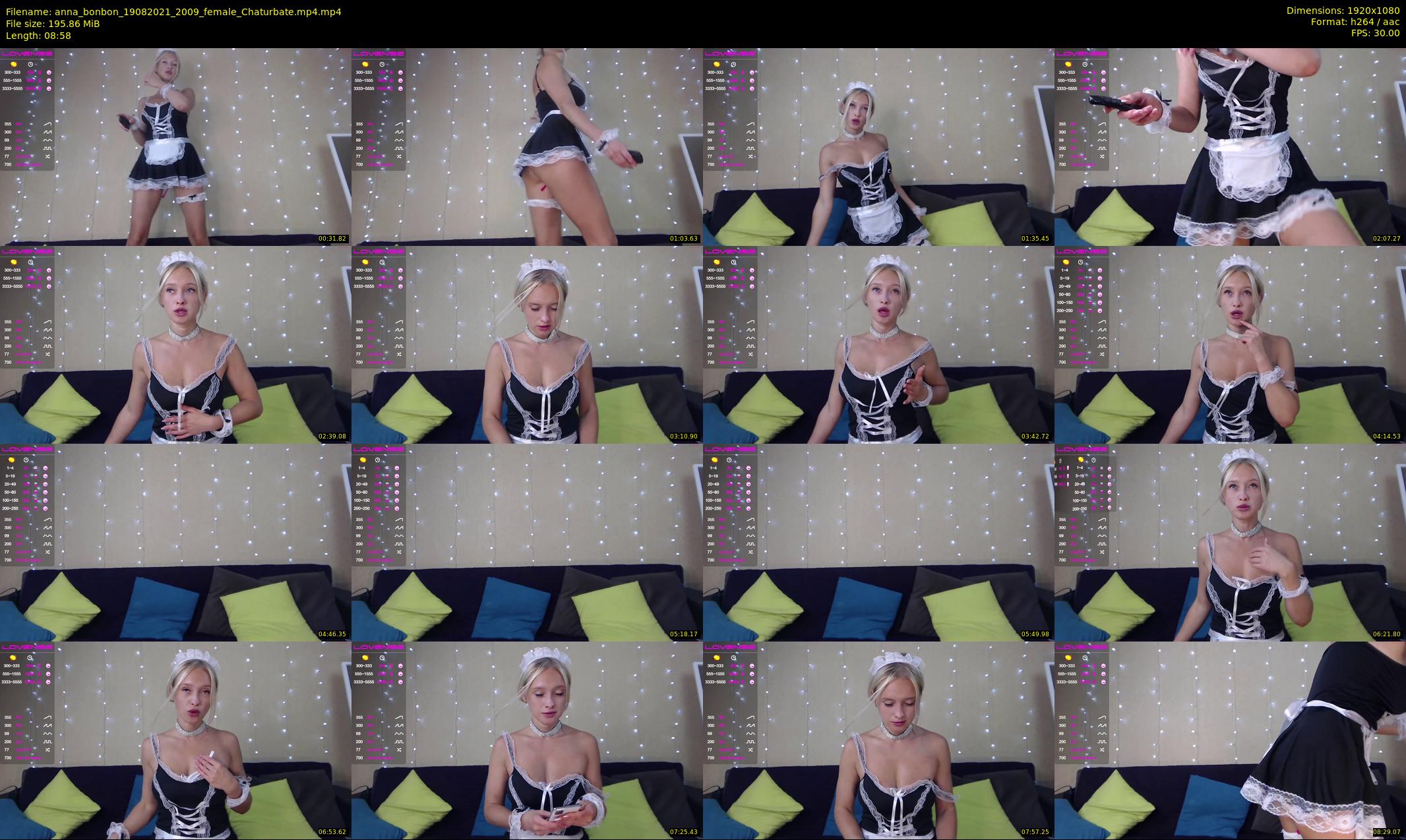 anna_bonbon — 9 minute Chaturbate female cam show recording, 1080p, Aug 19, 2021