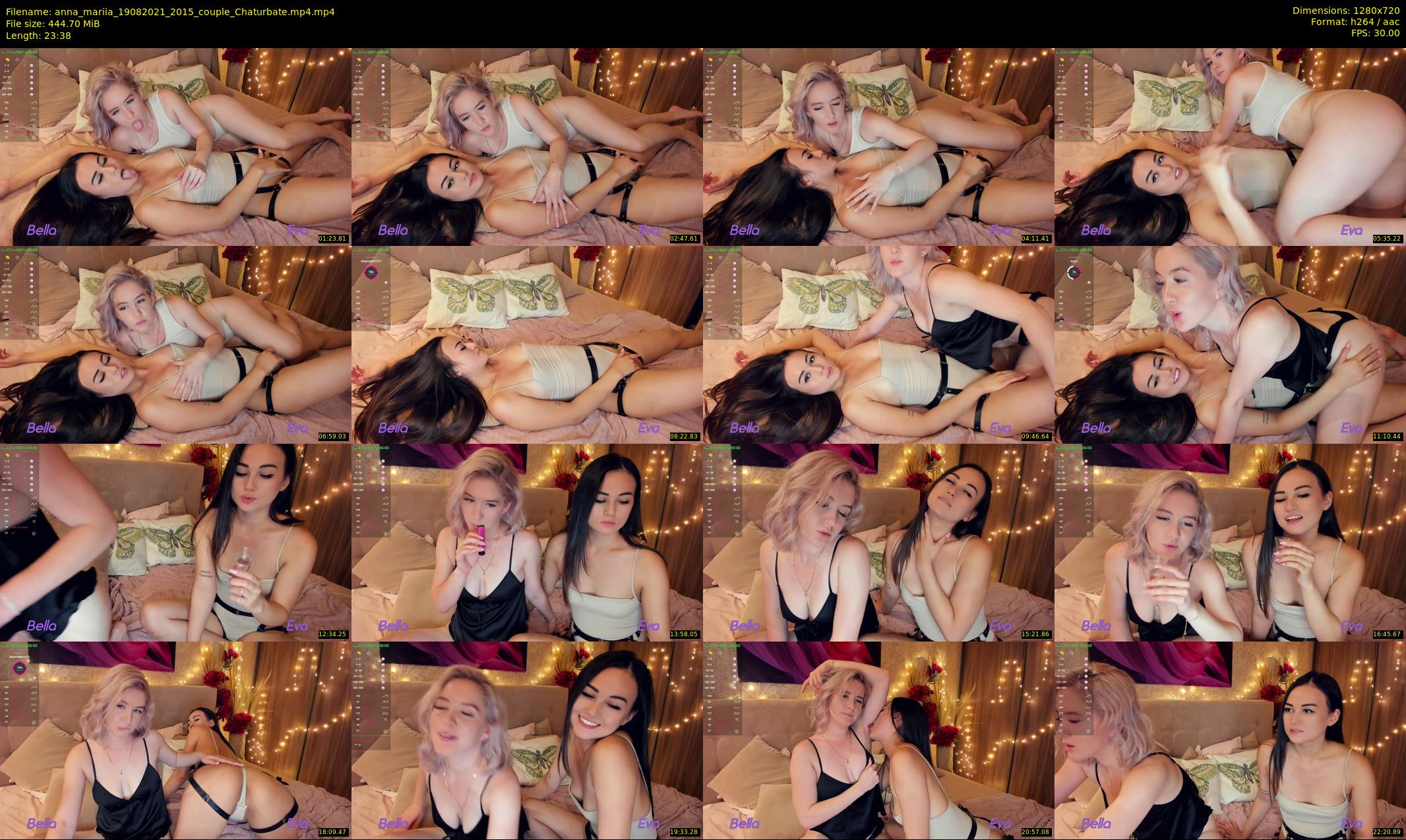 anna_mariia — 24 minute Chaturbate couple cam show recording, 720p, Aug 19, 2021