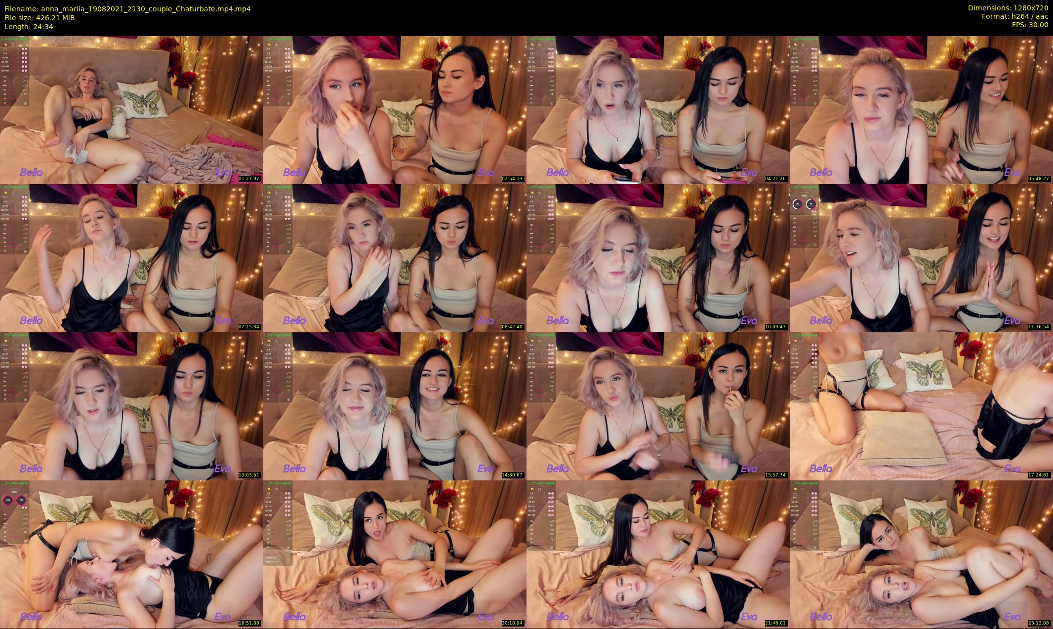 anna_mariia — 25 minute Chaturbate couple cam show recording, 720p, Aug 19, 2021