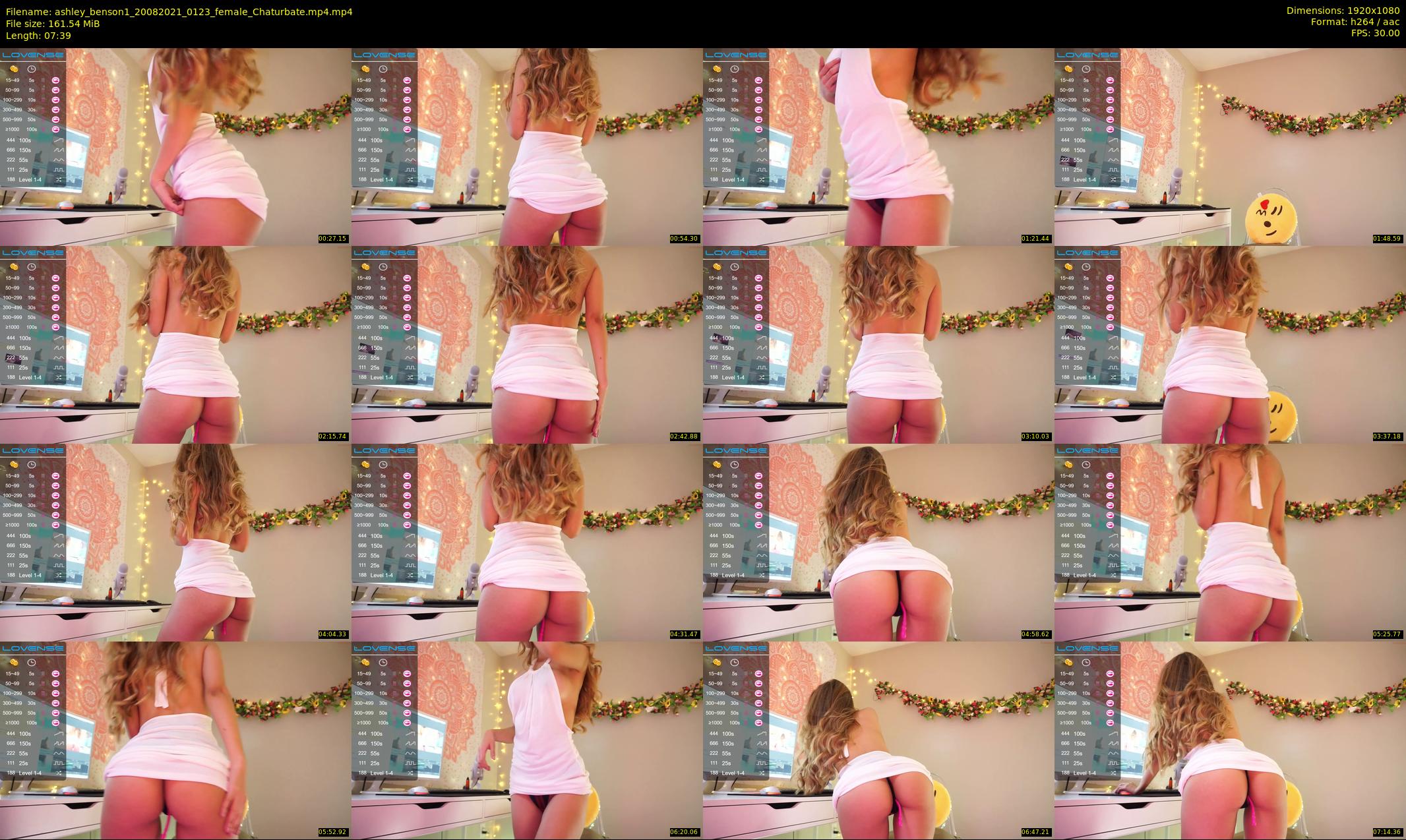 ashley_benson1 — 8 minute Chaturbate female cam show recording, 1080p, Aug 20, 2021