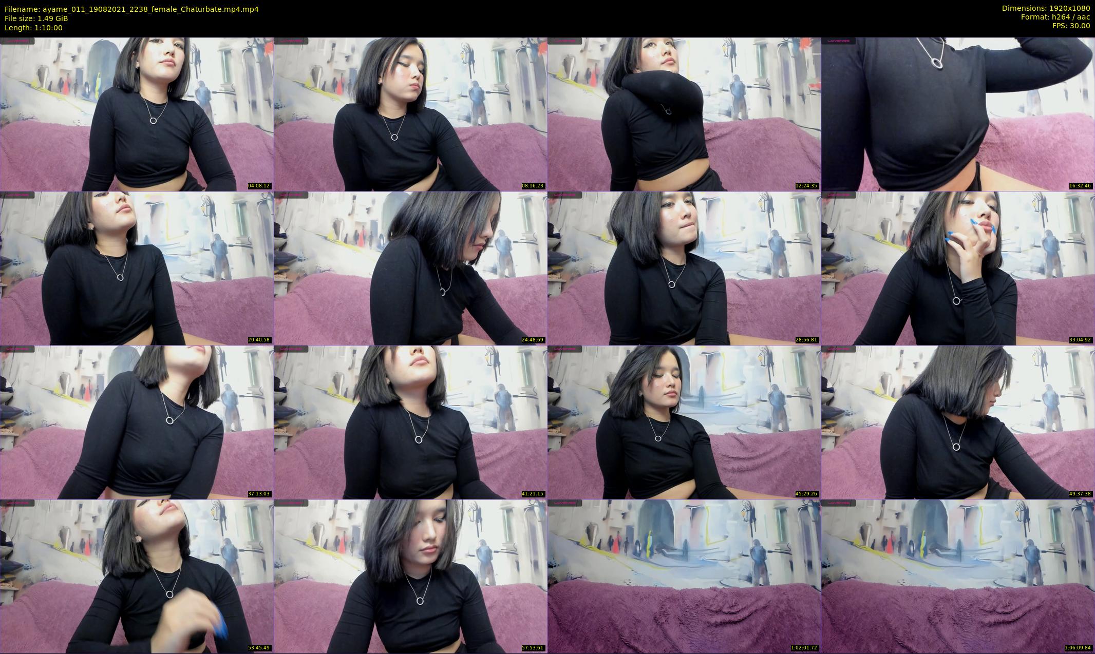ayame_011 — 70 minute Chaturbate female cam show recording, 1080p, Aug 19, 2021