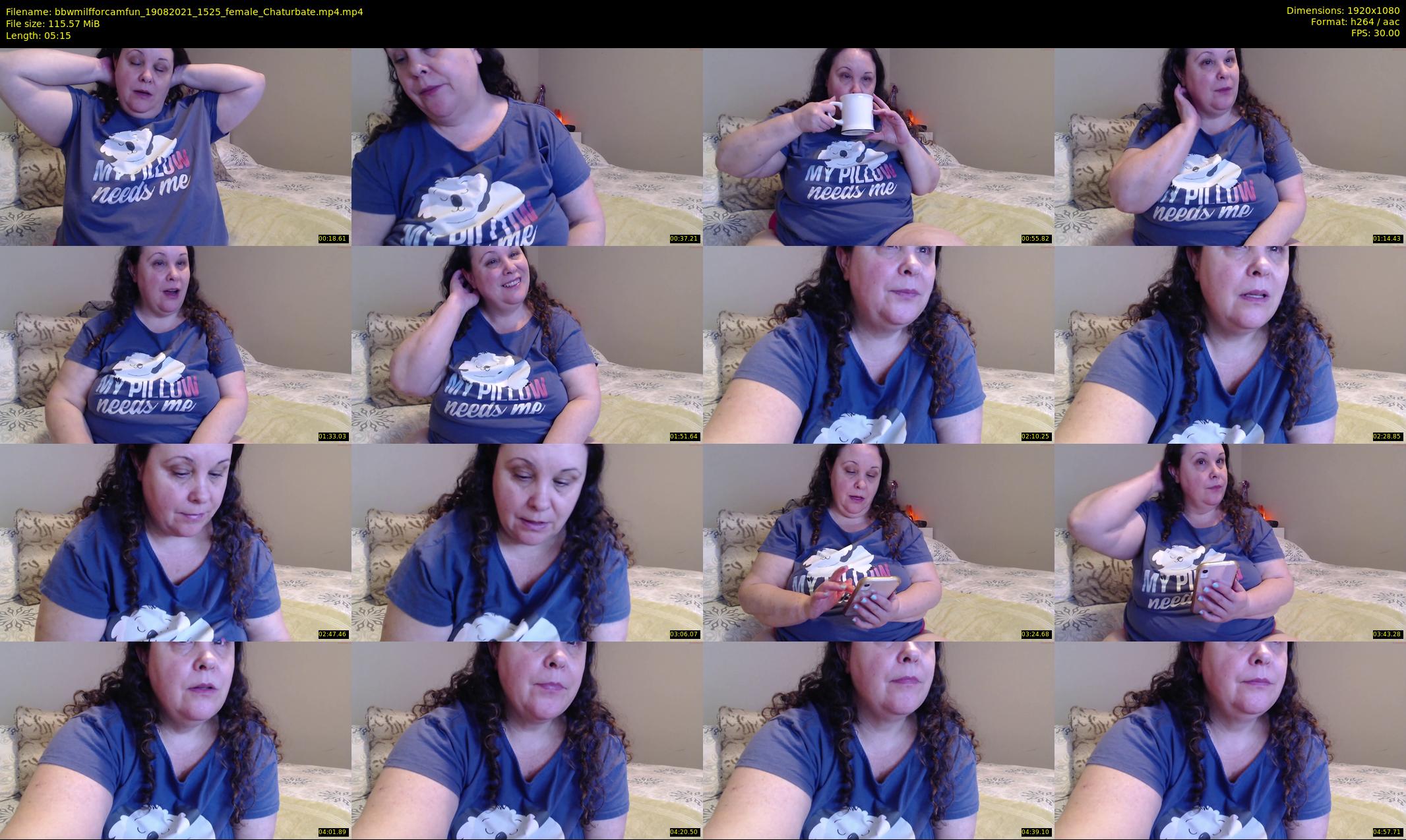 bbwmilfforcamfun — 6 minute Chaturbate female cam show recording, 1080p, Aug 19, 2021