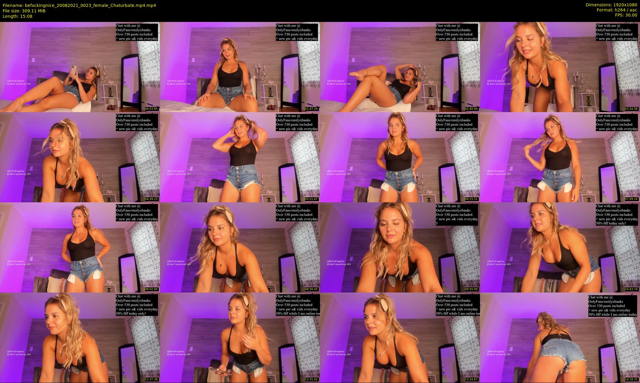 befxckingnice — 16 minute Chaturbate female cam show recording, 1080p, Aug 20, 2021