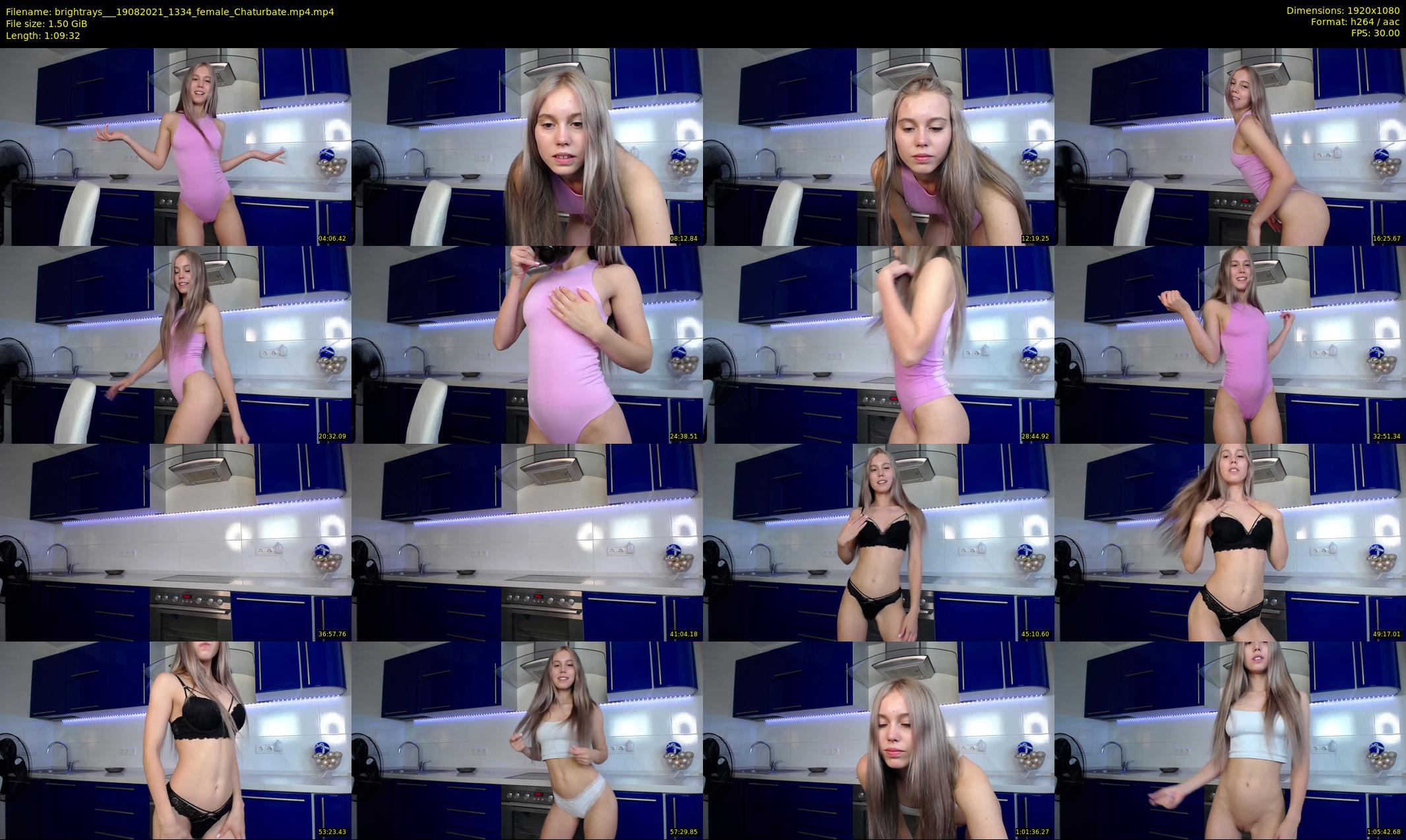 brightrays__ — 70 minute Chaturbate female cam show recording, 1080p, Aug 19, 2021