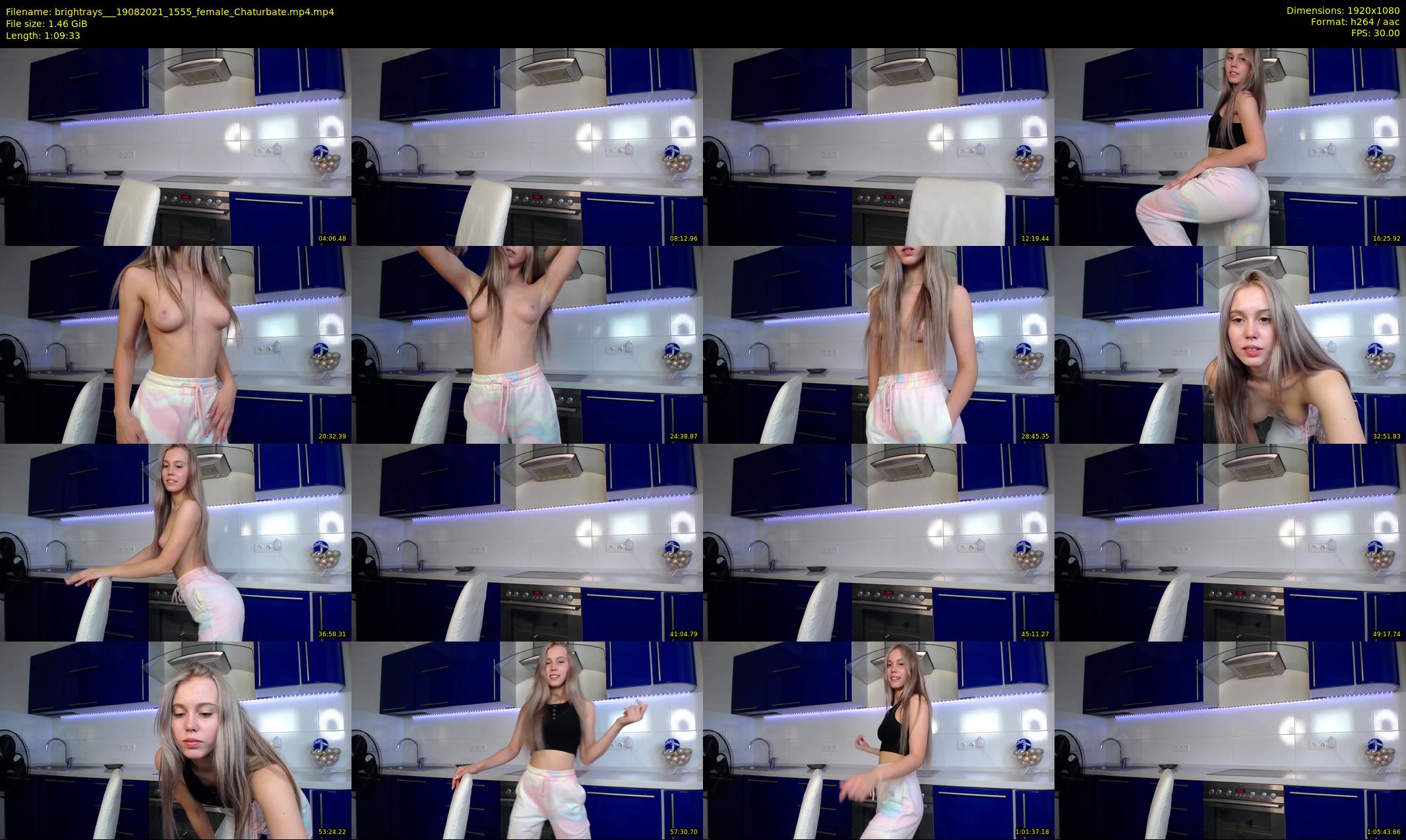 brightrays__ — 70 minute Chaturbate female cam show recording, 1080p, Aug 19, 2021