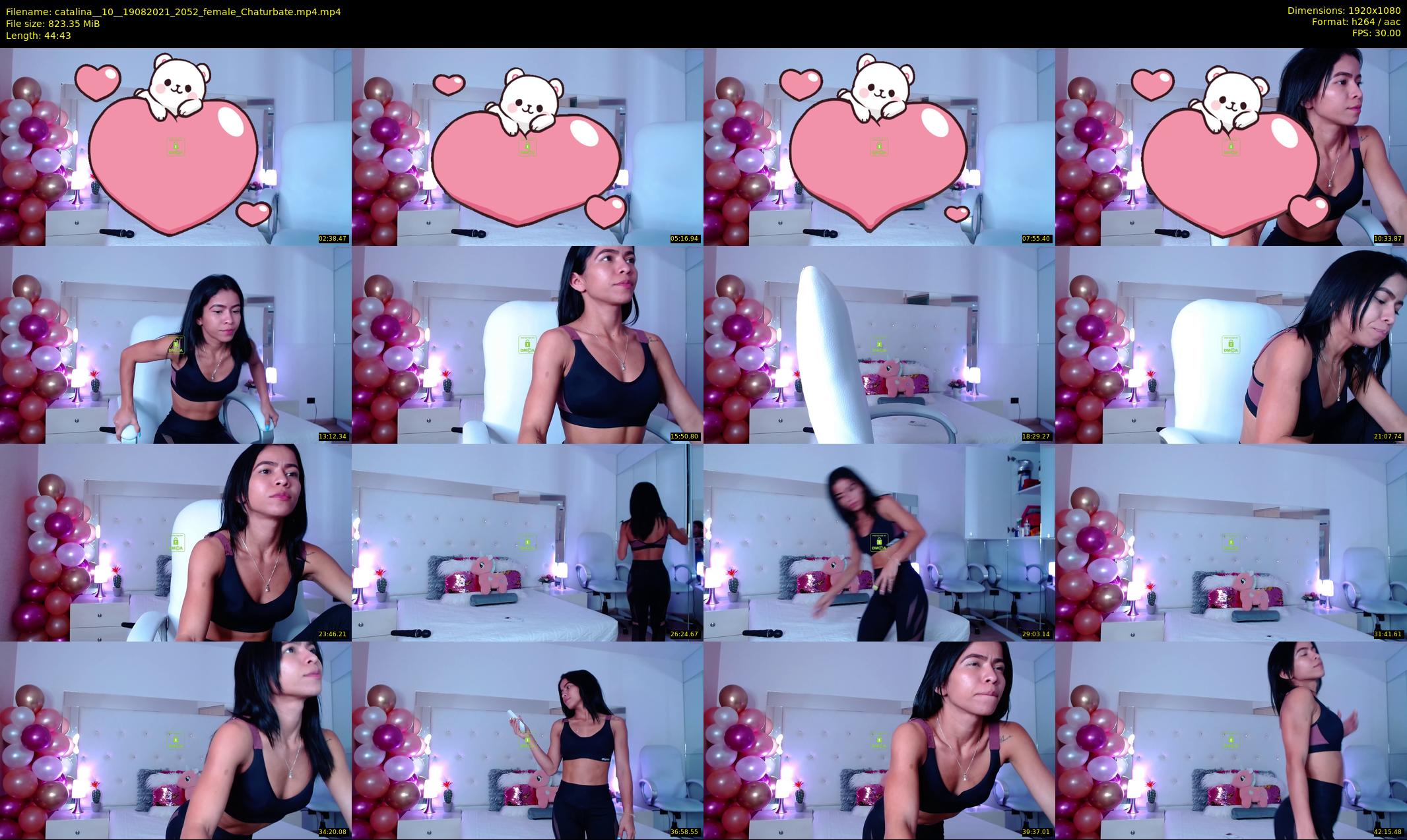 catalina__10_ — 45 minute Chaturbate female cam show recording, 1080p, Aug 19, 2021