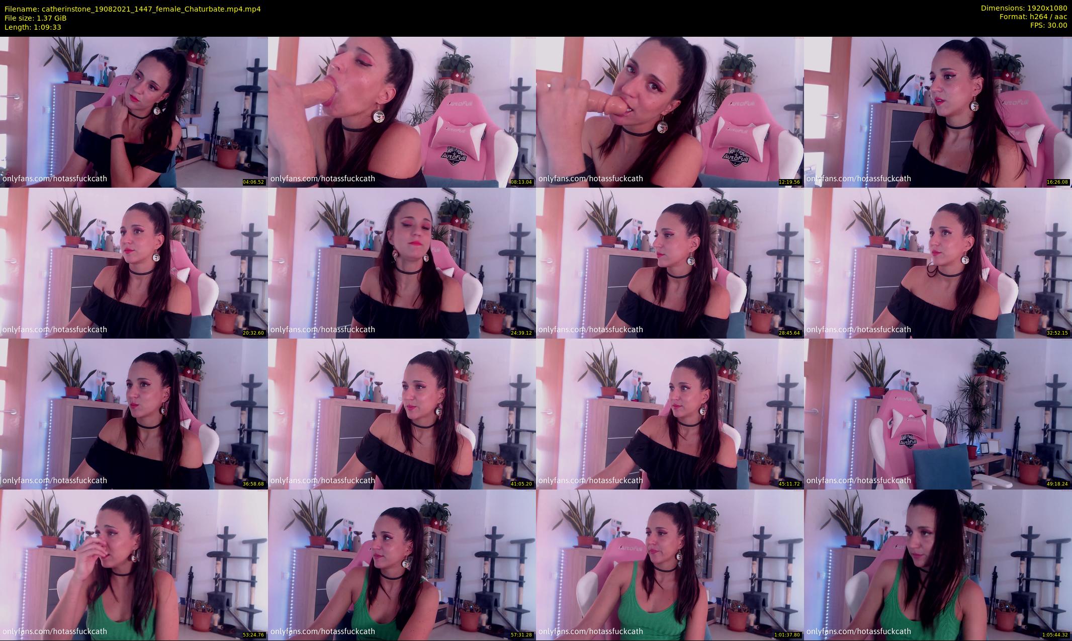 catherinstone — 70 minute Chaturbate female cam show recording, 1080p, Aug 19, 2021