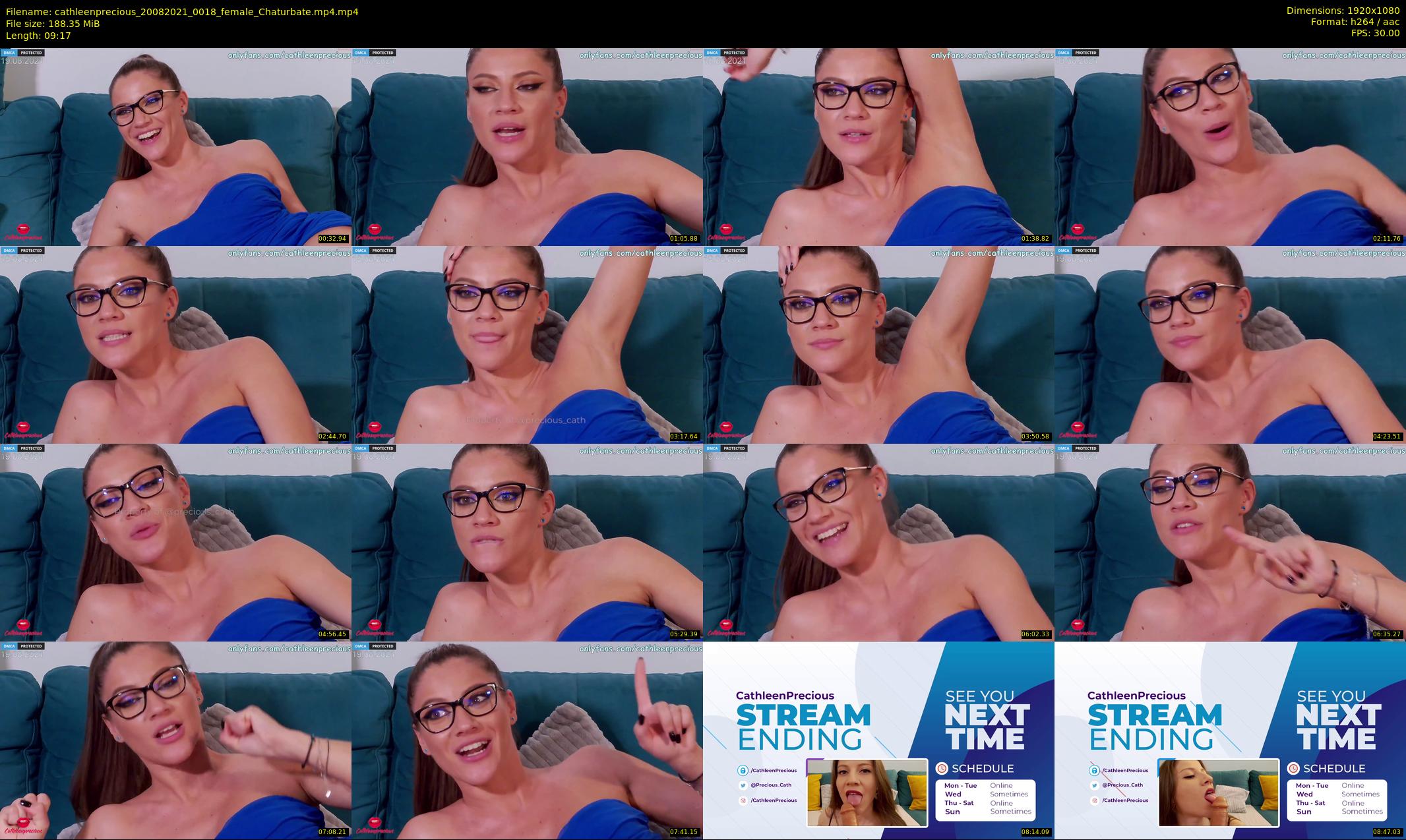 cathleenprecious — 10 minute Chaturbate female cam show recording, 1080p, Aug 20, 2021