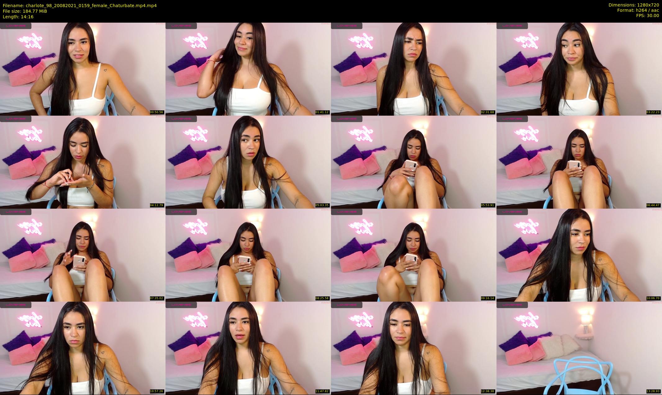 charlote_98 — 15 minute Chaturbate female cam show recording, 720p, Aug 20, 2021