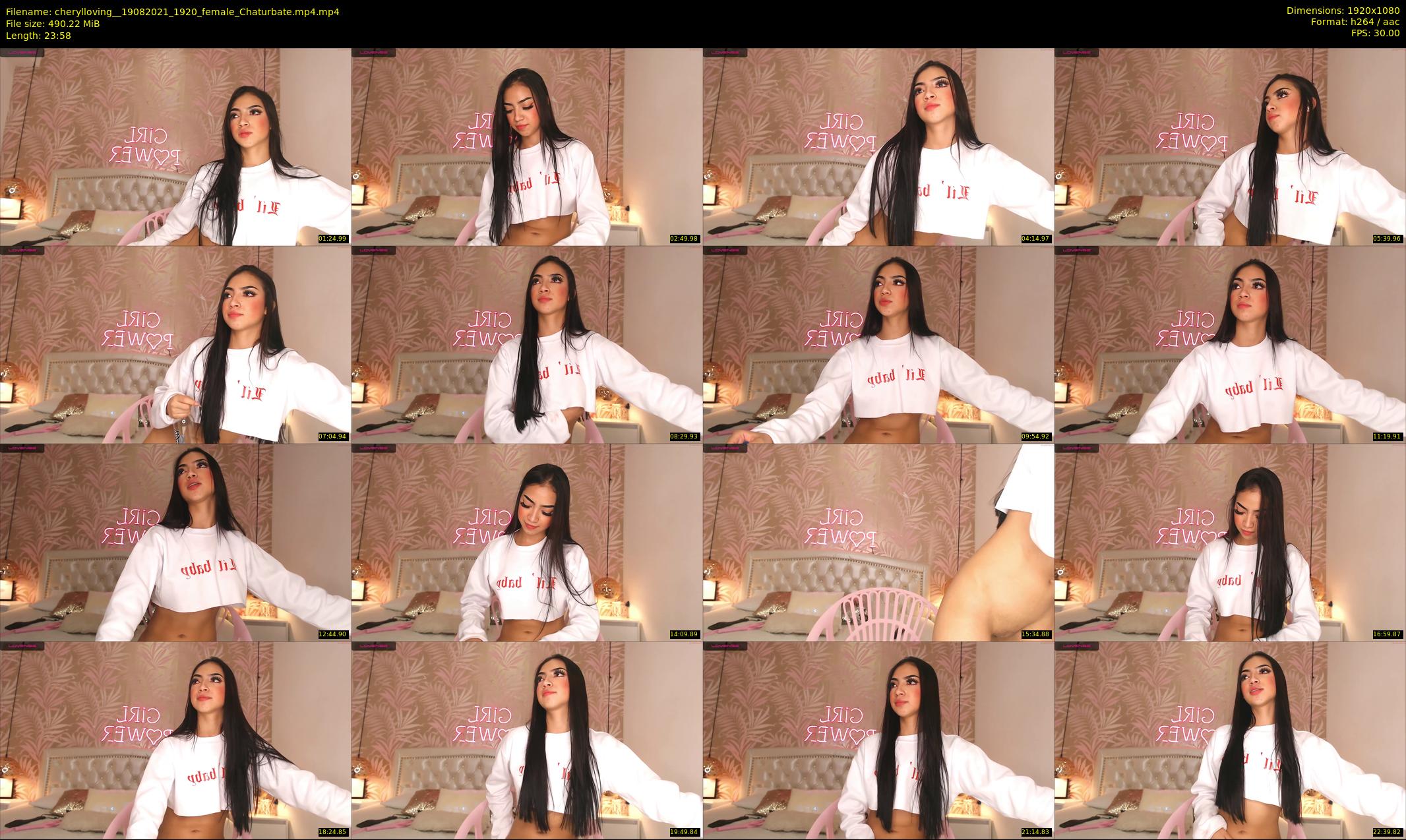cherylloving_ — 24 minute Chaturbate female cam show recording, 1080p, Aug 19, 2021