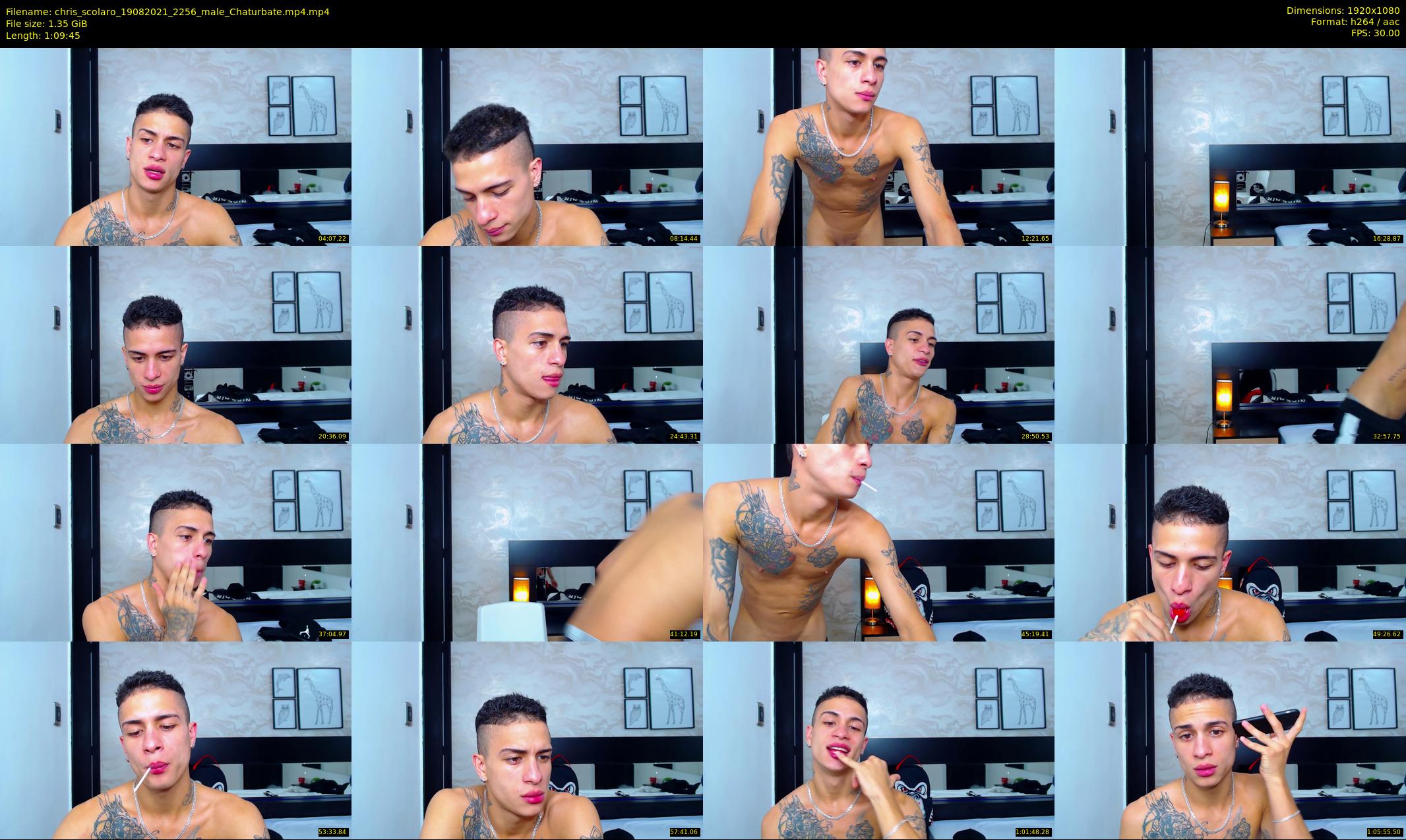 chris_scolaro — 70 minute Chaturbate male cam show recording, 1080p, Aug 19, 2021