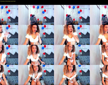 curlydoll1 — 27 minute Chaturbate female cam show recording, 720p, Aug 20, 2021