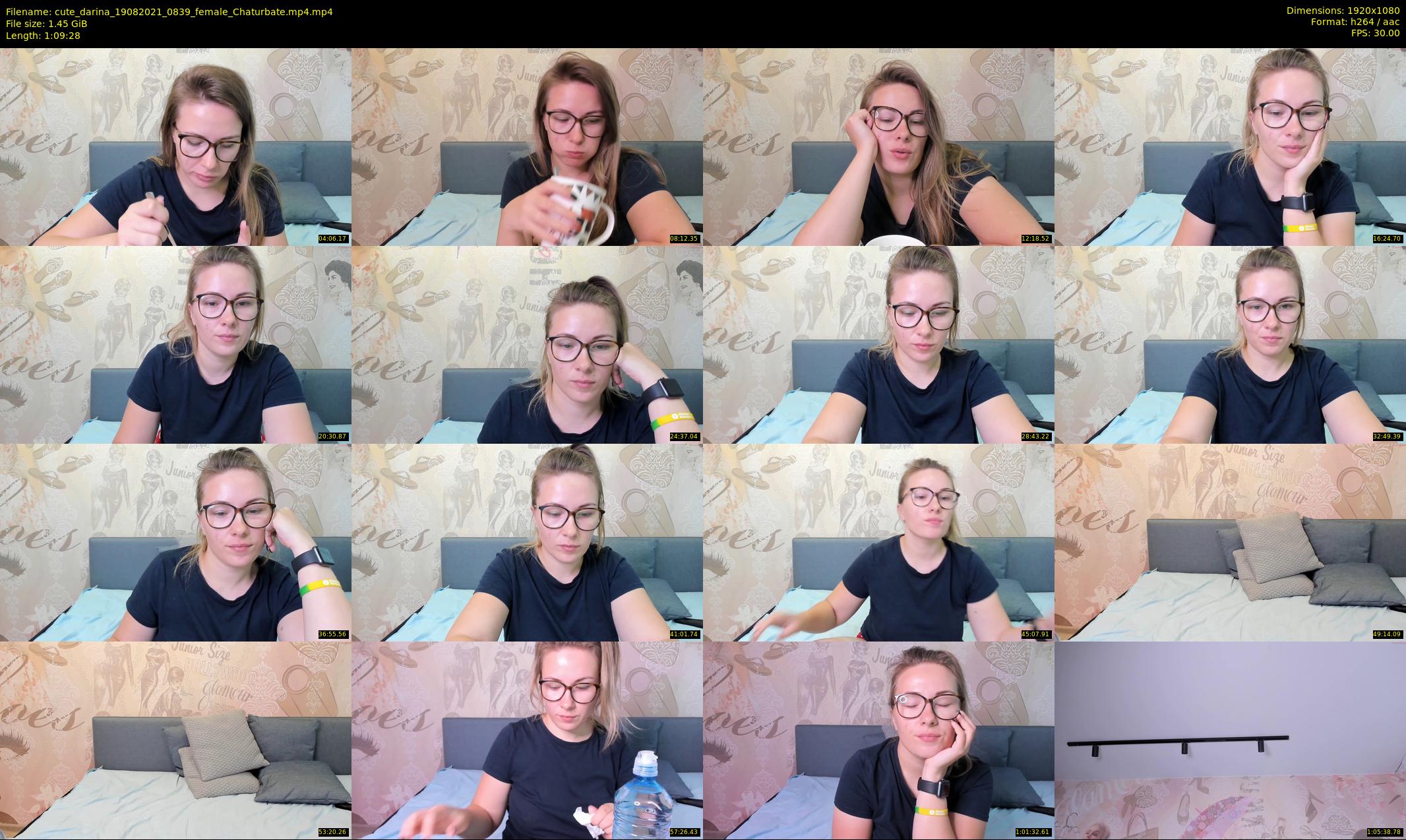 cute_darina — 70 minute Chaturbate female cam show recording, 1080p, Aug 19, 2021