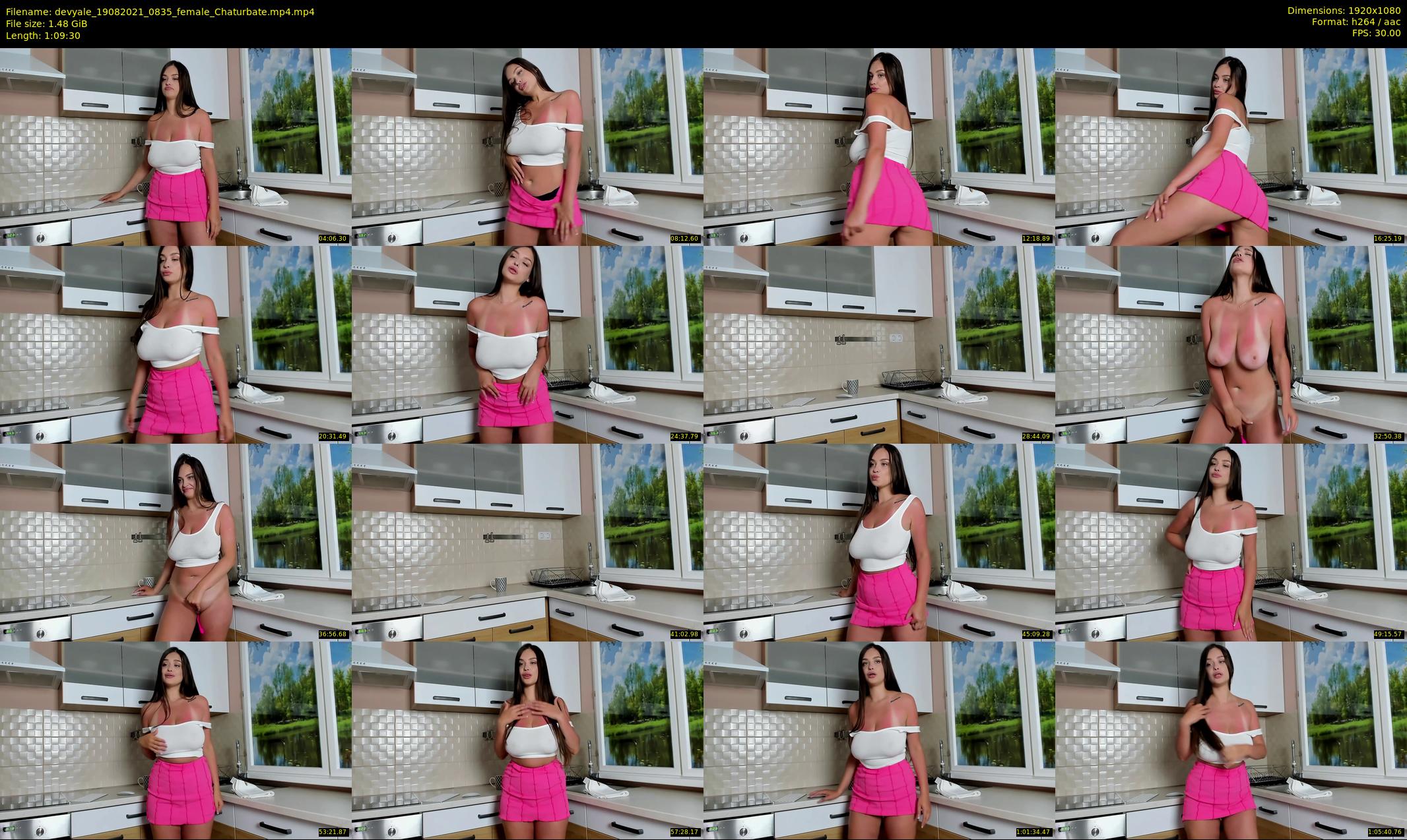 devyale — 70 minute Chaturbate female cam show recording, 1080p, Aug 19, 2021