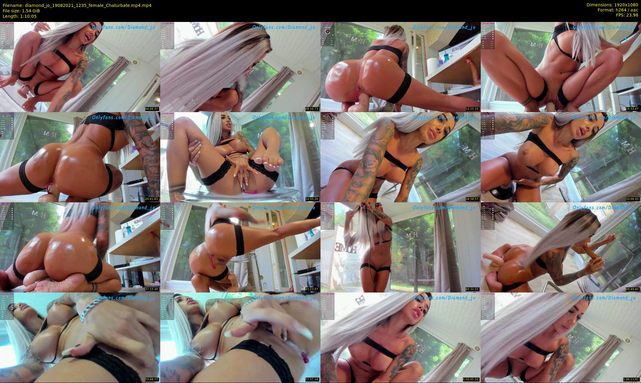 diamond_jo — 71 minute Chaturbate female cam show recording, 1080p, Aug 19, 2021