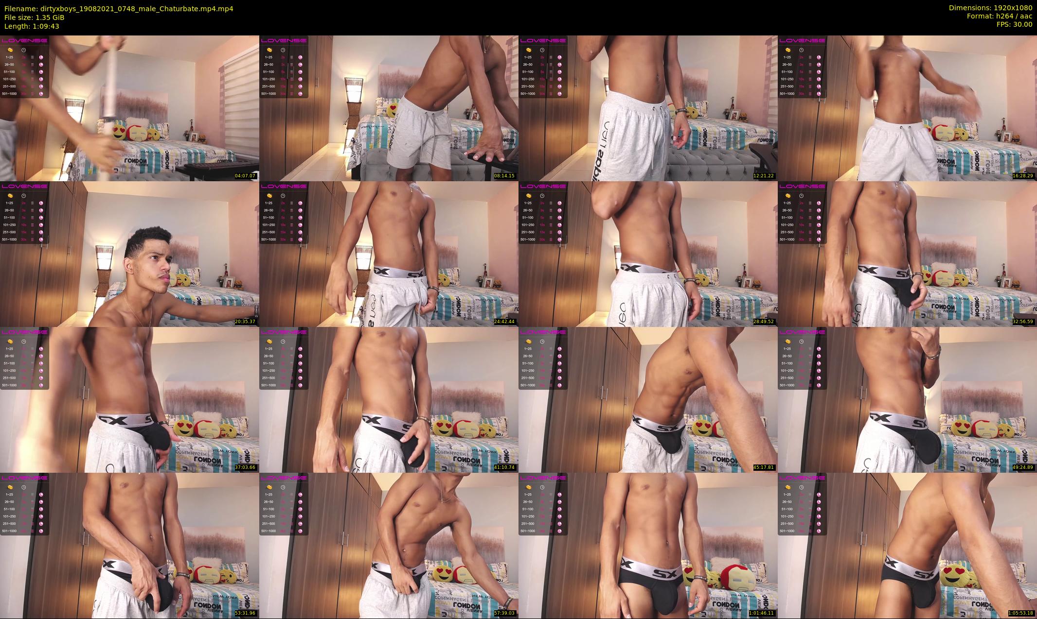 dirtyxboys — 70 minute Chaturbate male cam show recording, 1080p, Aug 19, 2021