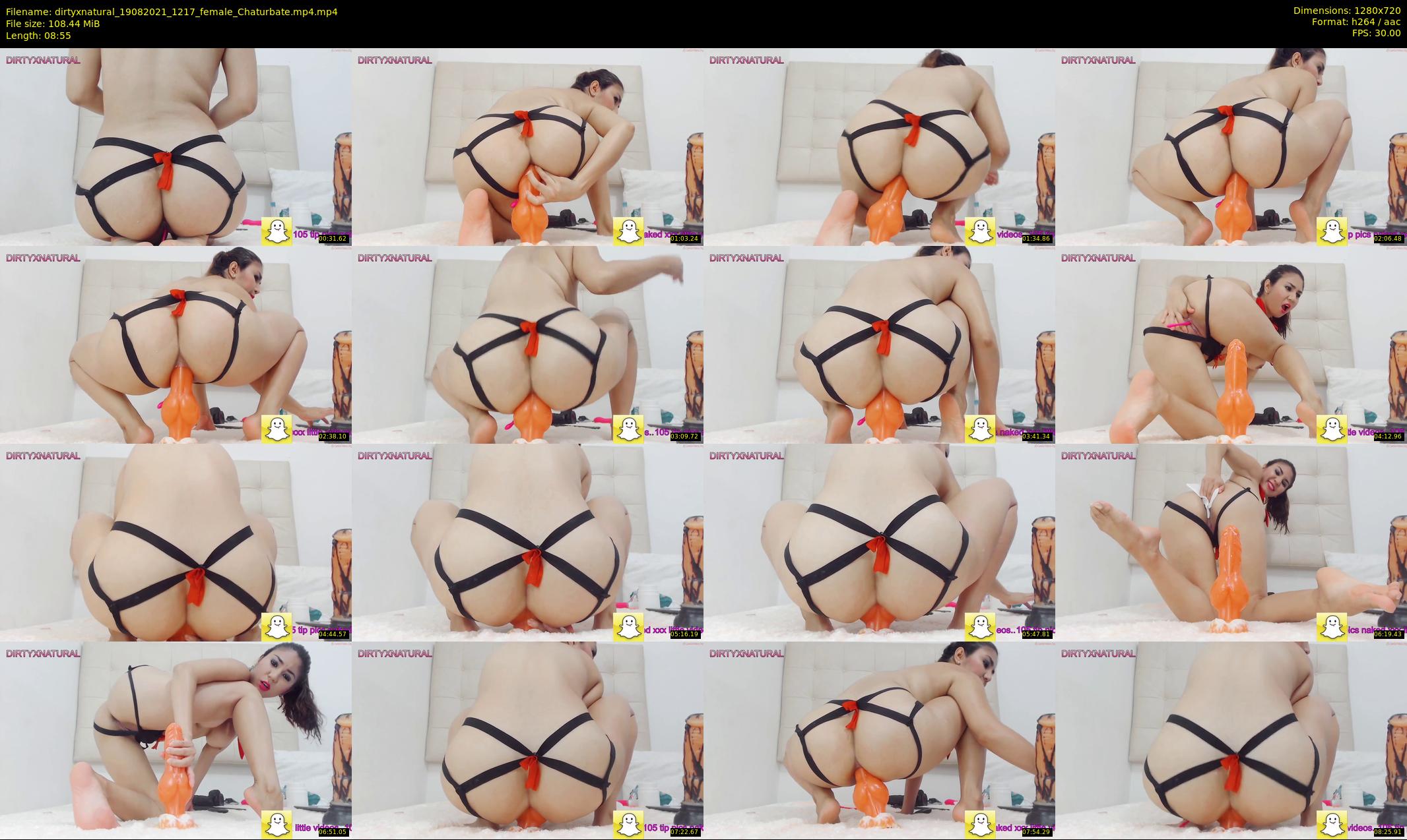dirtyxnatural — 9 minute Chaturbate female cam show recording, 720p, Aug 19, 2021